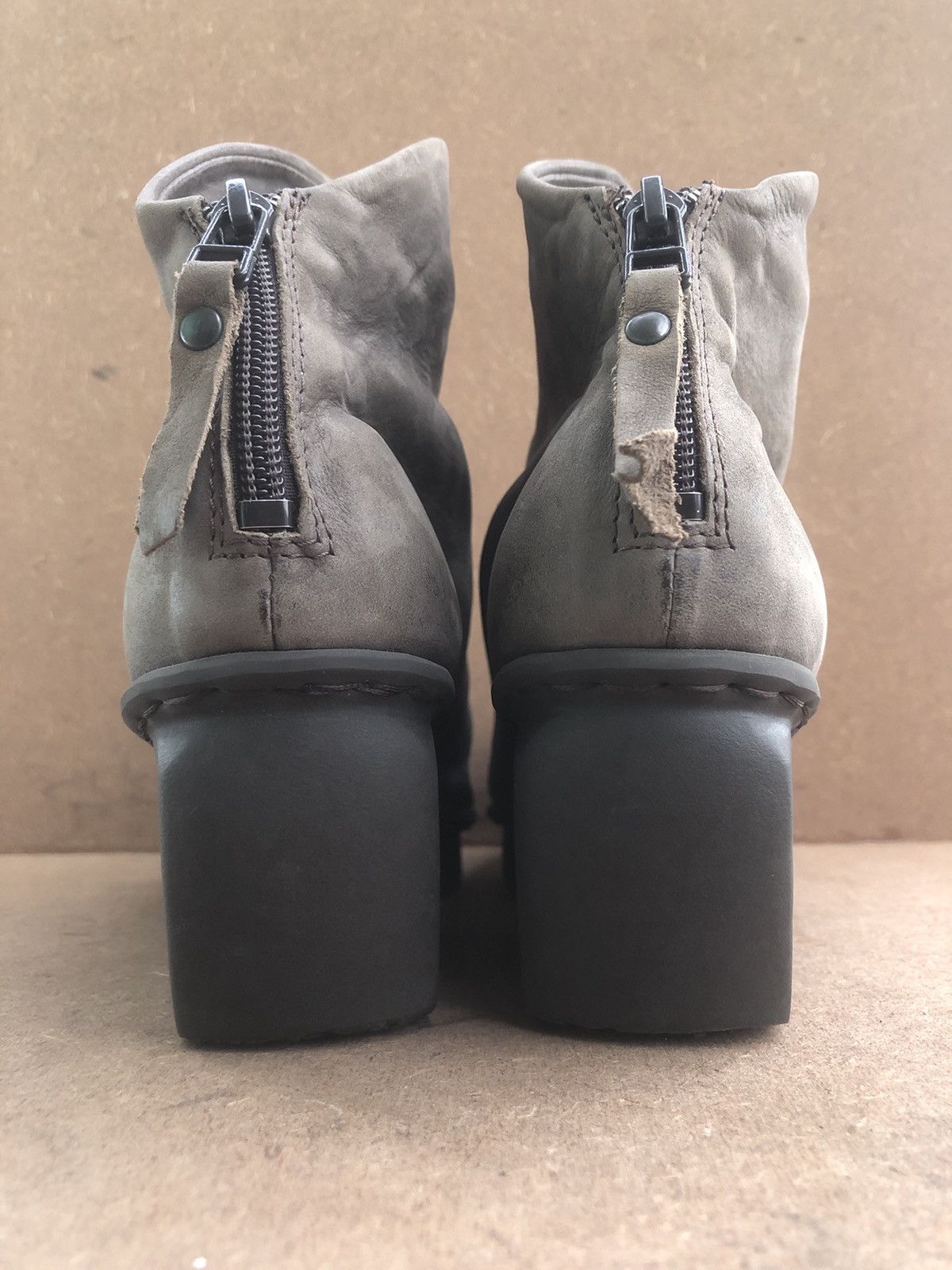 Trippen Trippen Grey Leather Women’s Boot Size 38 Size US 7 / IT 37 - 9 Thumbnail
