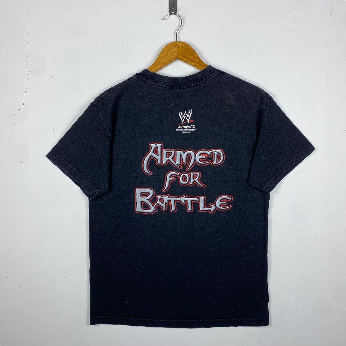 WWE Vintage 00's SHAWN MICHAELS The Source Of Strength Wwe Tee Size US M / EU 48-50 / 2 - 5 Thumbnail