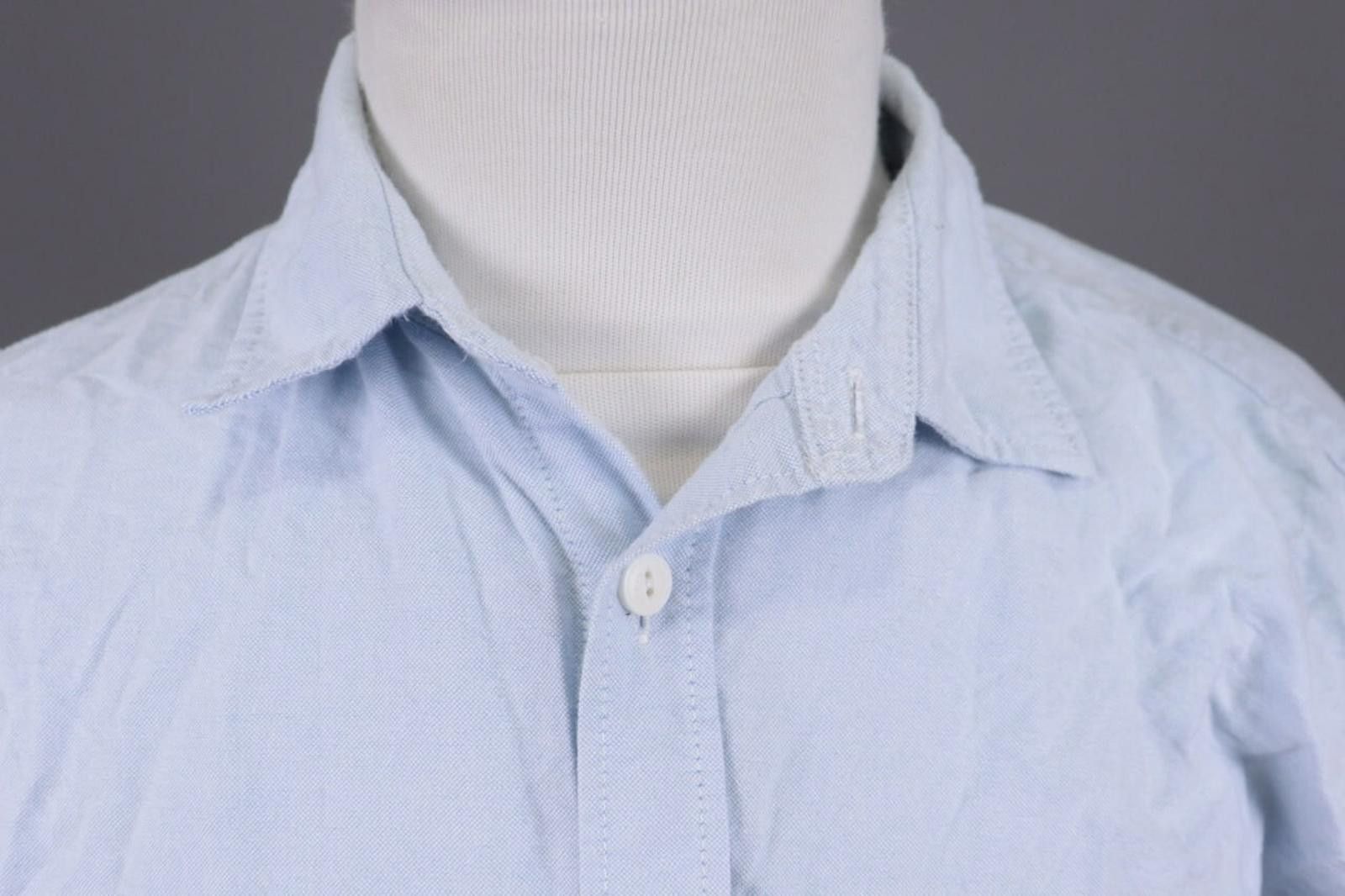 Edwin Edwin Cardet Shirt Blue Button Down Shirt Size XL Size US XL / EU 56 / 4 - 4 Thumbnail