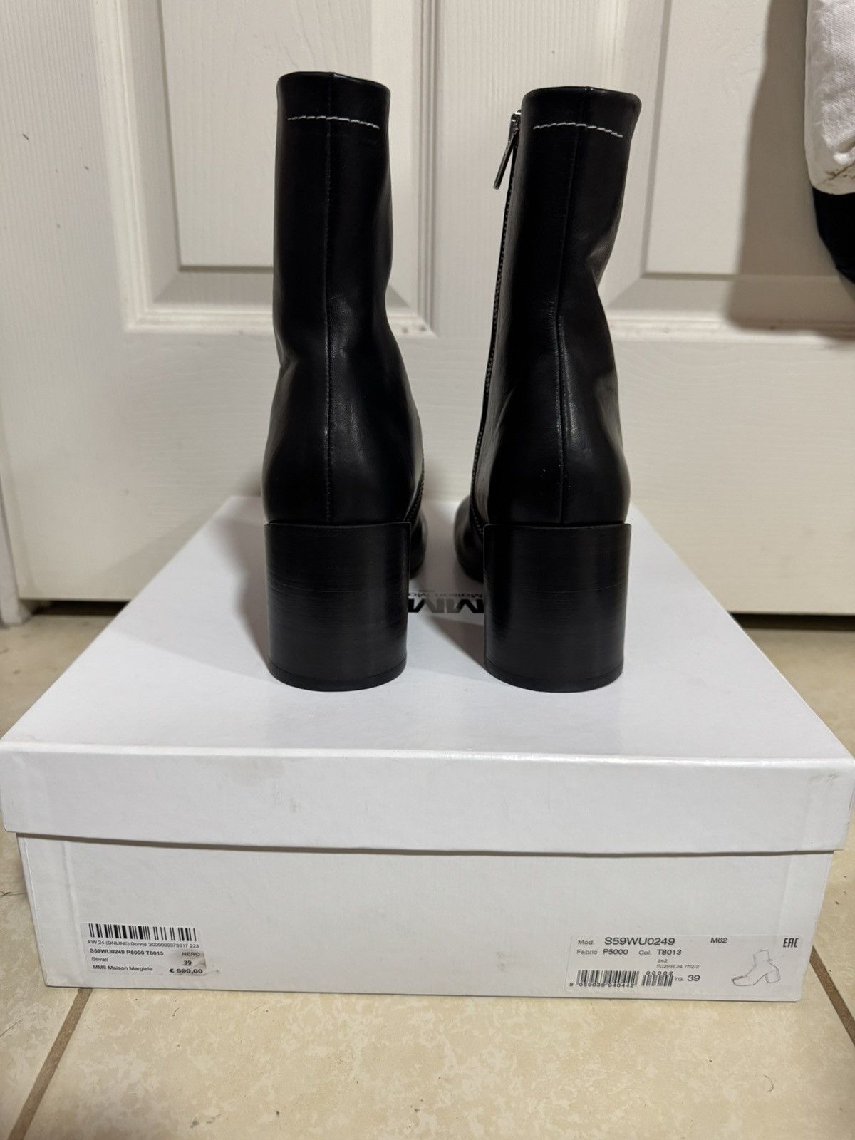 Maison Margiela MM6 Maison Margiela Ankle Boots Size US 9 / IT 39 - 3 Thumbnail