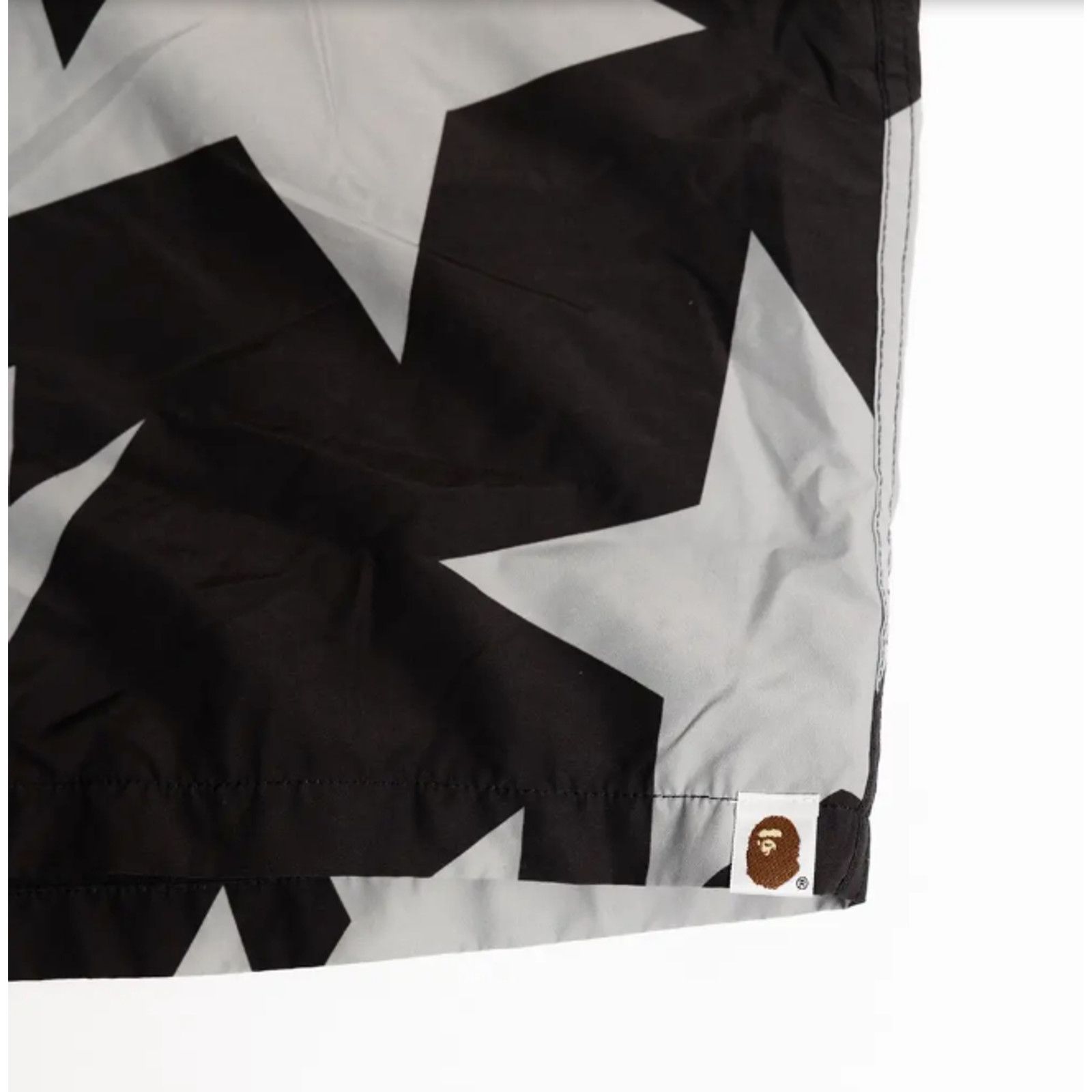 Bape Bape Bapesta Pattern Black Beach Shorts Size XL Size US 36 / EU 52 - 2 Thumbnail
