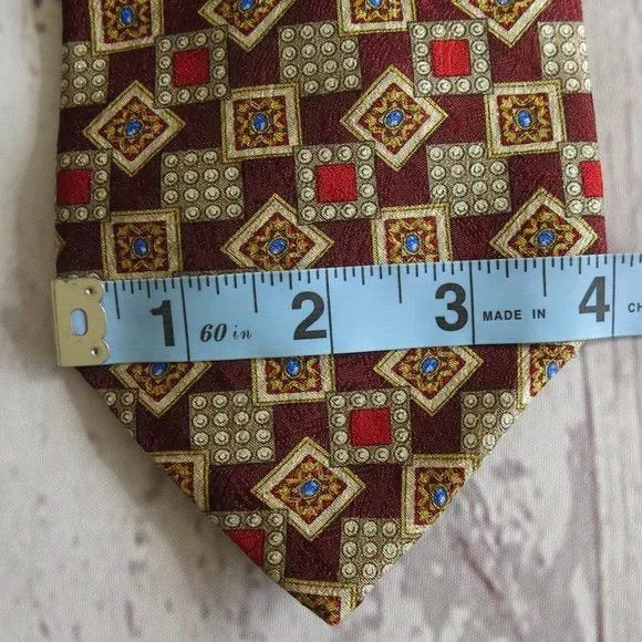 Valentino Valentino Cravatte Multicolor 100% Silk Neck Tie Size ONE SIZE - 4 Thumbnail