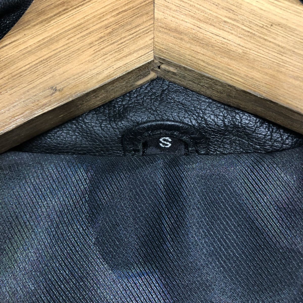 Japanese Brand 📌Vintage Biker Genuine Leather Jacket Issey Miyake Size US S / EU 44-46 / 1 - 18 Thumbnail