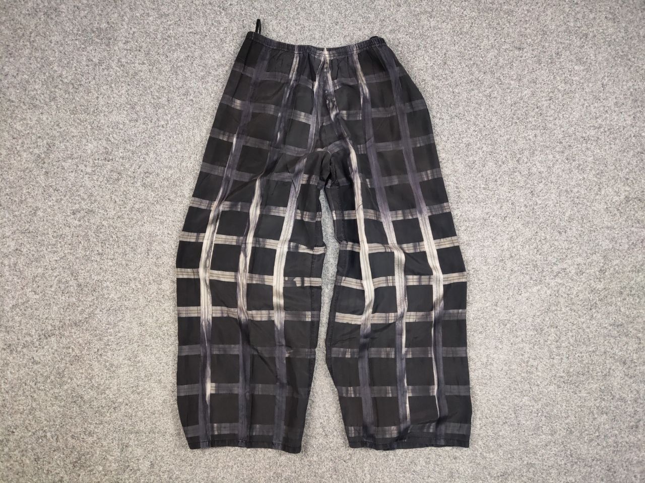 Other Eva Kyburz Design Wide Led Light Black Pattern Pants Size 32" / US 10 / IT 46 - 11 Thumbnail