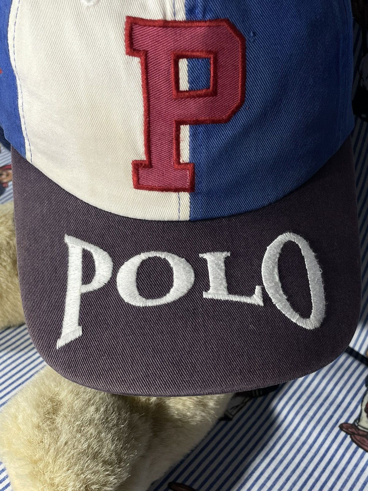 Polo Ralph Lauren × RRL Ralph Lauren × Ralph Lauren RARE Polo Sport Cap OG Vintage 1990’s Size ONE SIZE - 7 Thumbnail