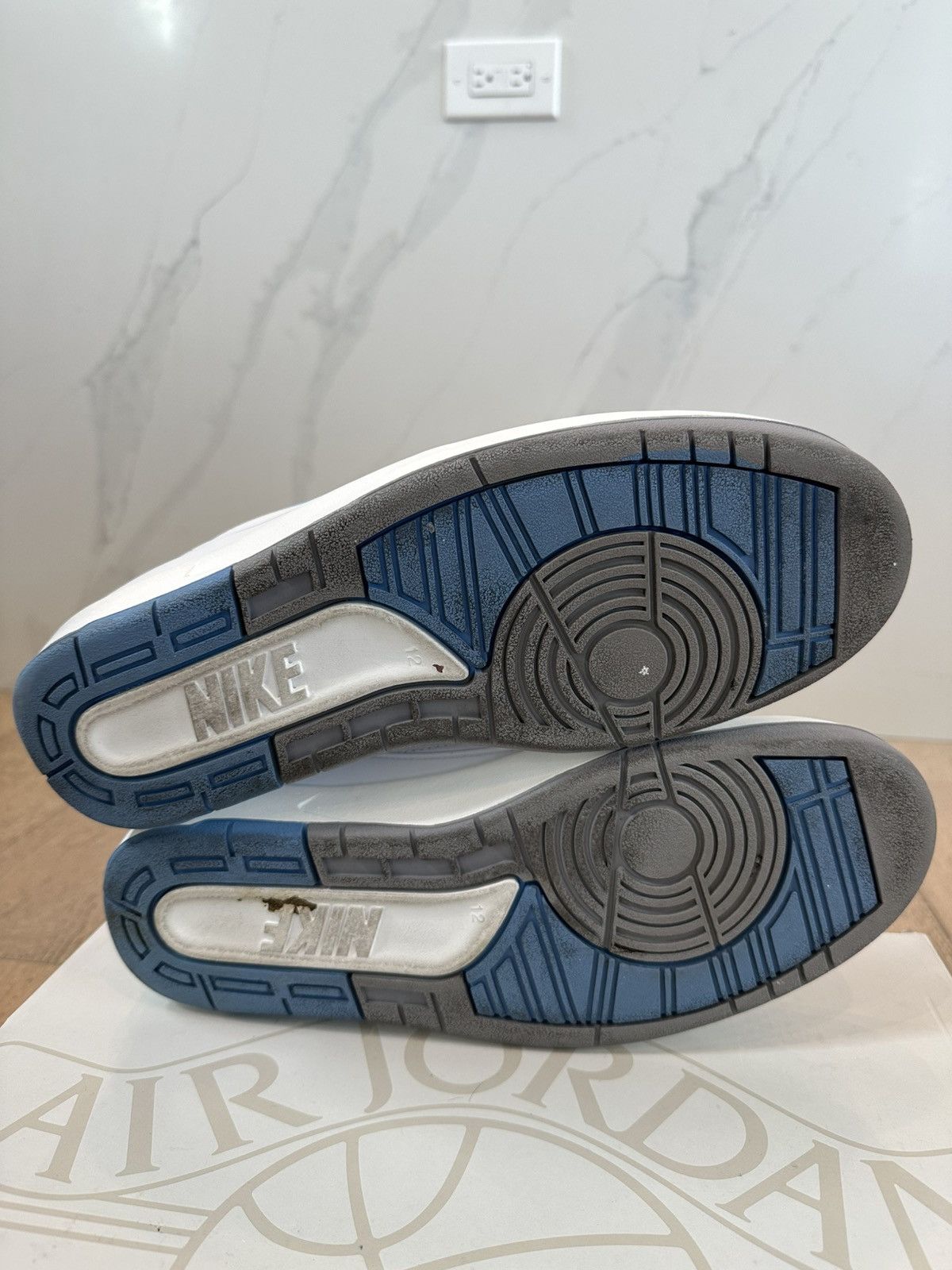 Jordan Brand Jordan 2 Retro Low UNC Size US 12 / EU 45 - 6 Thumbnail