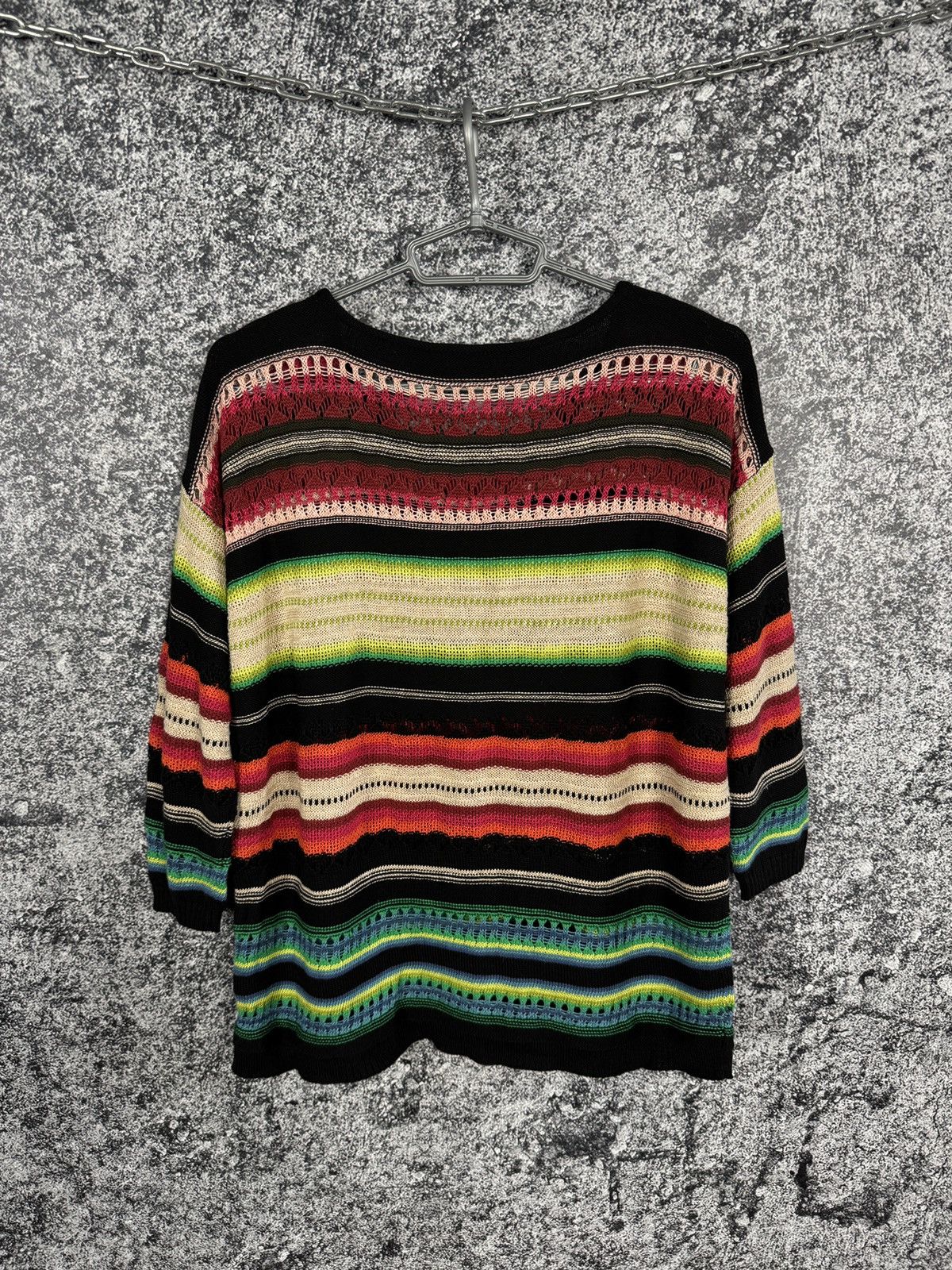 Lauren Ralph Lauren Lauren Ralph Lauren Boho Open Knit Sweater Pullover Size M Size S / US 4 / IT 40 - 9 Thumbnail