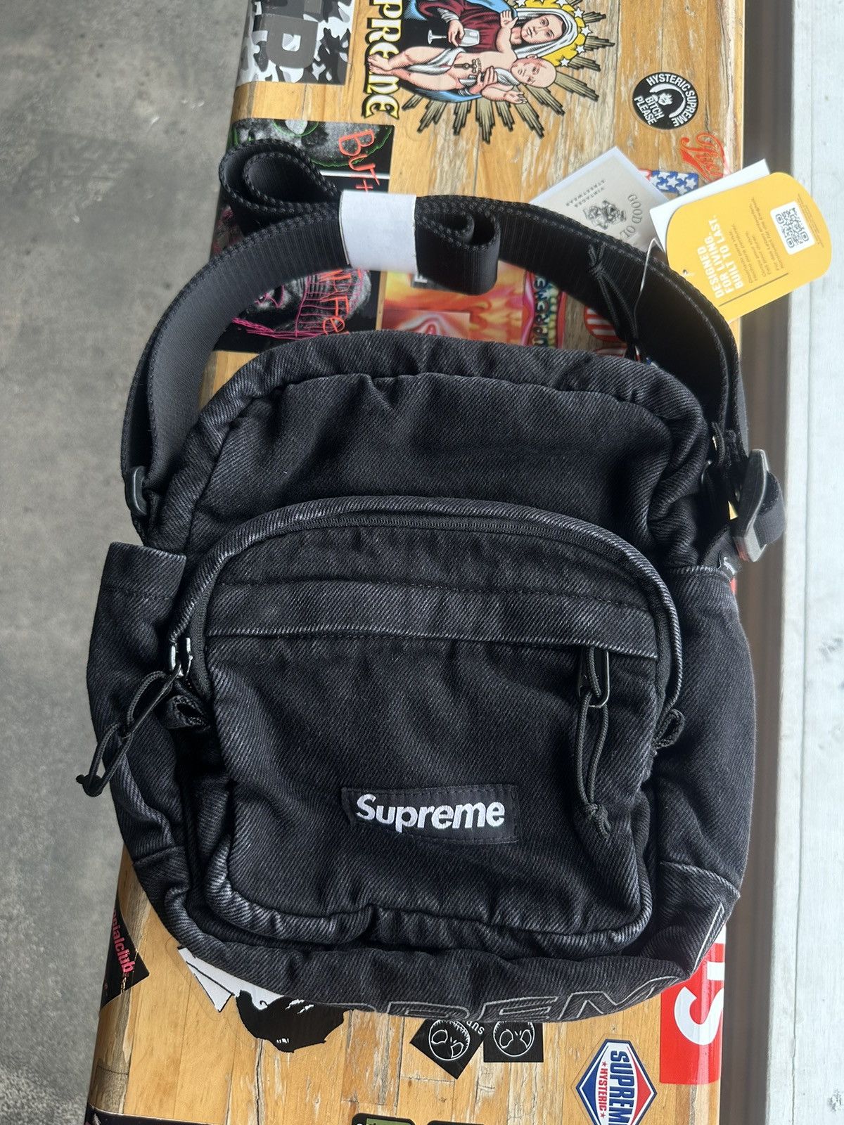バッグ Supreme Denim Shoulder Bag BLACK Denim Shoulder Bag - Shop - Supreme