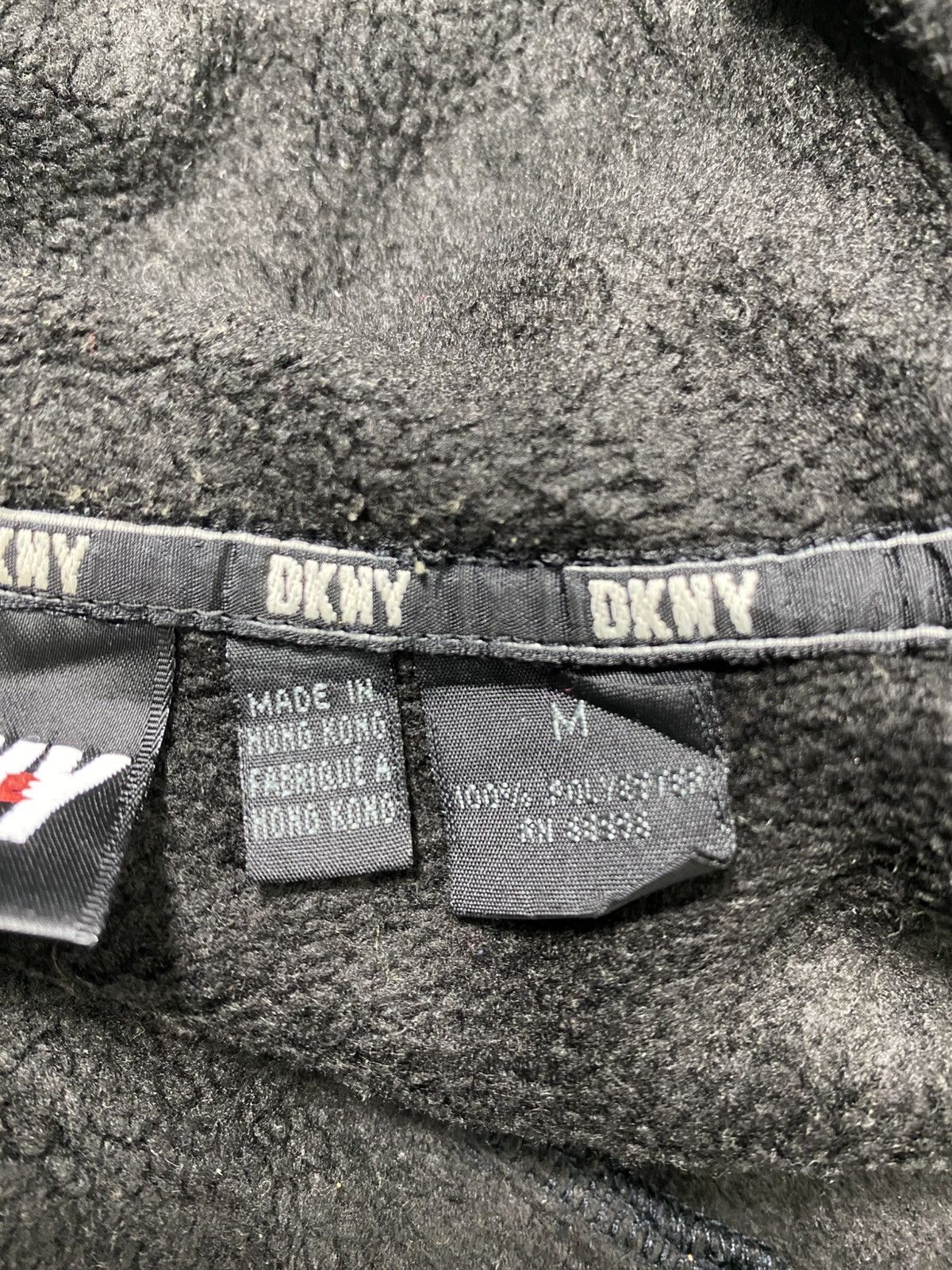 DKNY Rare DKNY Pocket Fleece Sweater Size US M / EU 48-50 / 2 - 11 Thumbnail
