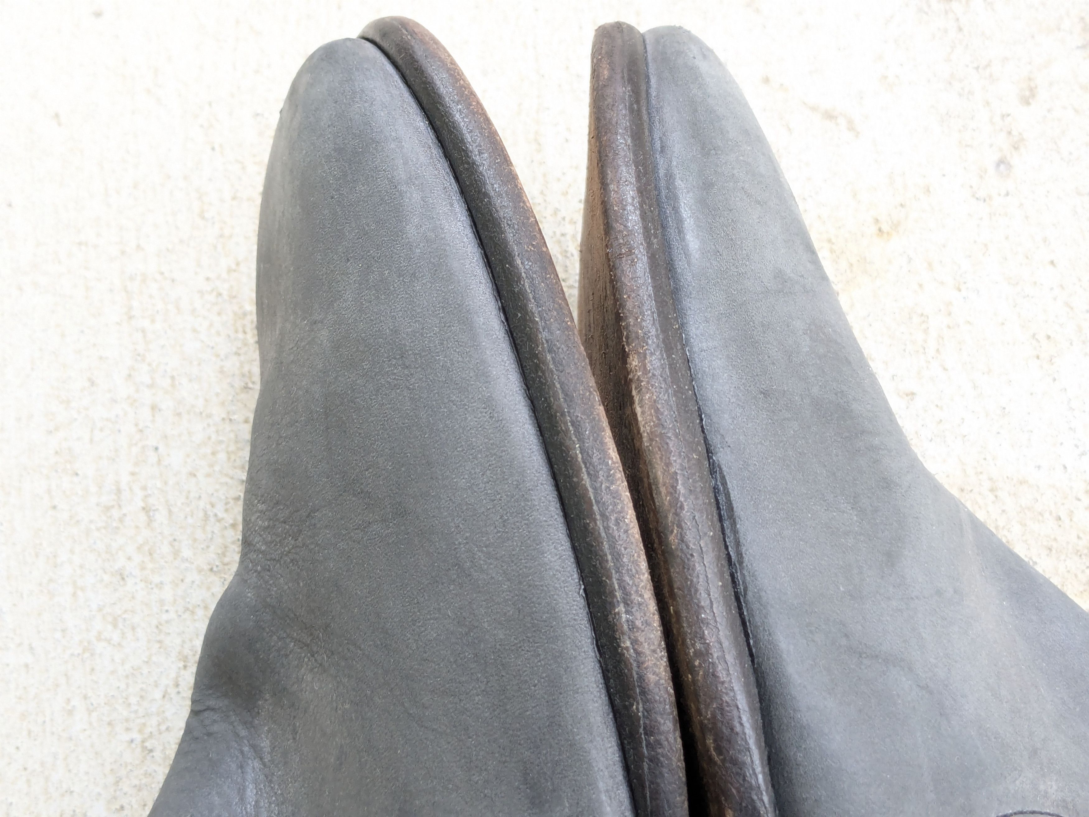 H&M × Maison Margiela Maison Margiela x H&M Boots Side Zip Black 10 43 Leather Size US 10 / EU 43 - 4 Thumbnail