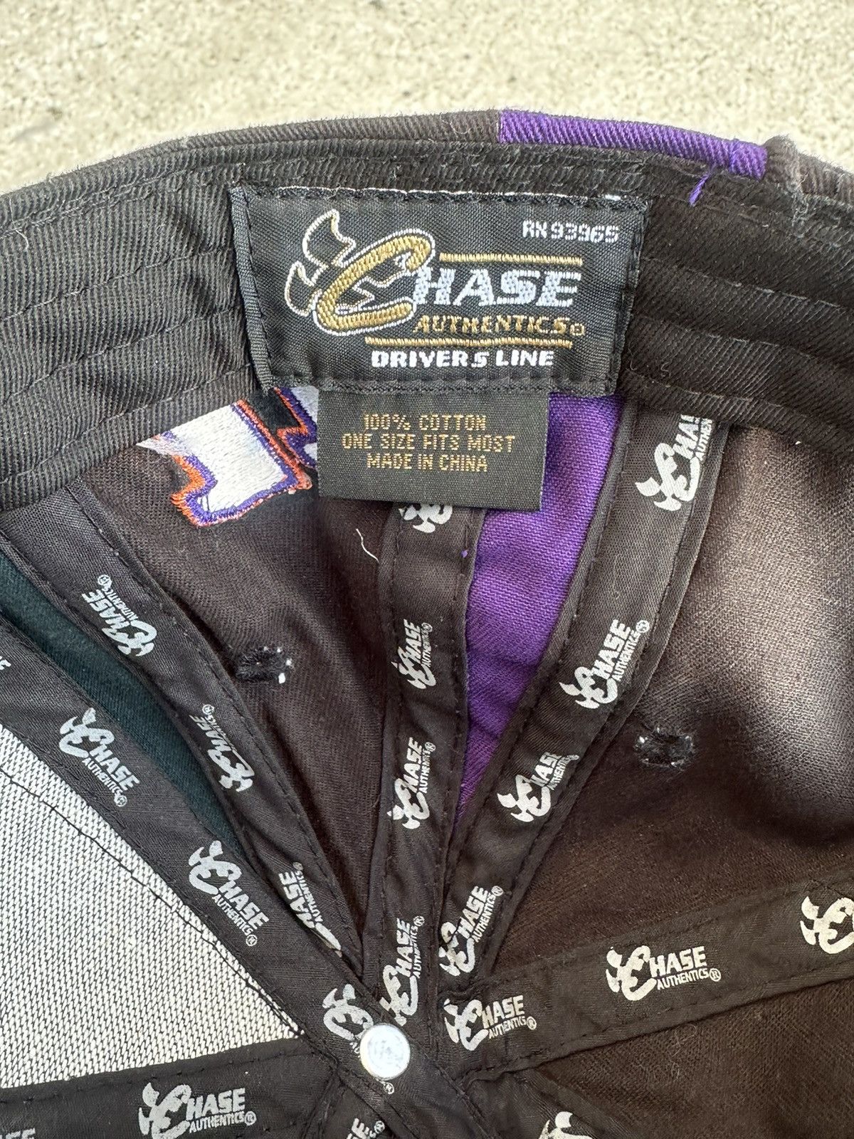 Chase Authentics × NASCAR × Vintage NASCAR FedEx Racing Chase Authentic Denny Hamlin #11 Hat Size ONE SIZE - 5 Thumbnail
