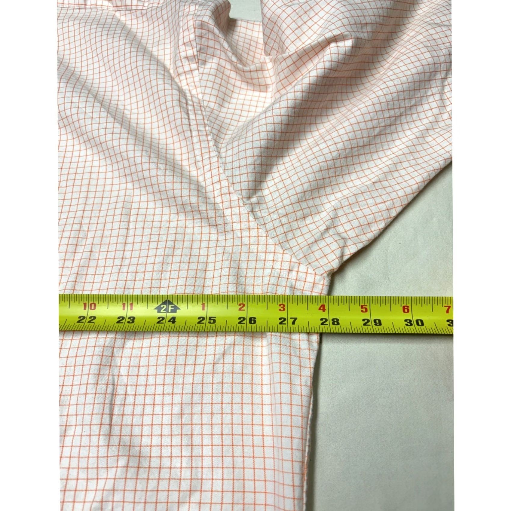 Ralph Lauren Ralph Lauren Button Down Shirt - Orange Check - Business Casual Workwear Mens Size 48R - 7 Thumbnail