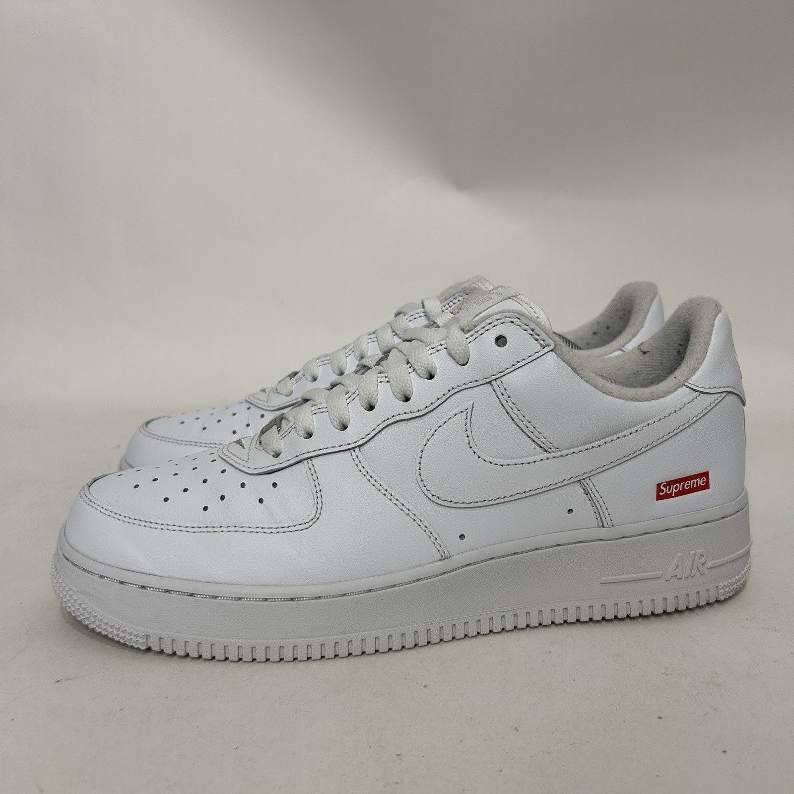 Nike Nike Supreme x Air Force 1 Low Box Logo - “White” CU9225-100 Size US 10 / EU 43 - 6 Thumbnail