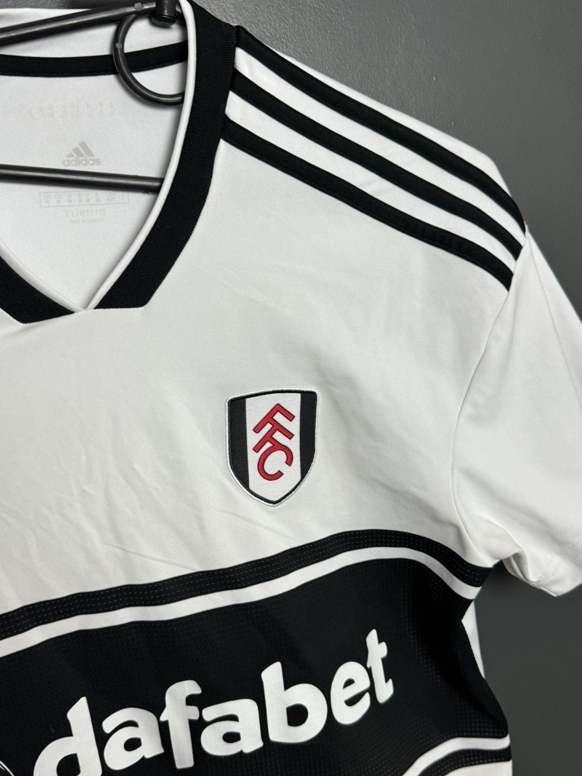 Adidas Fulham 18/19 Home Football Jersey Size US M / EU 48-50 / 2 - 8 Thumbnail