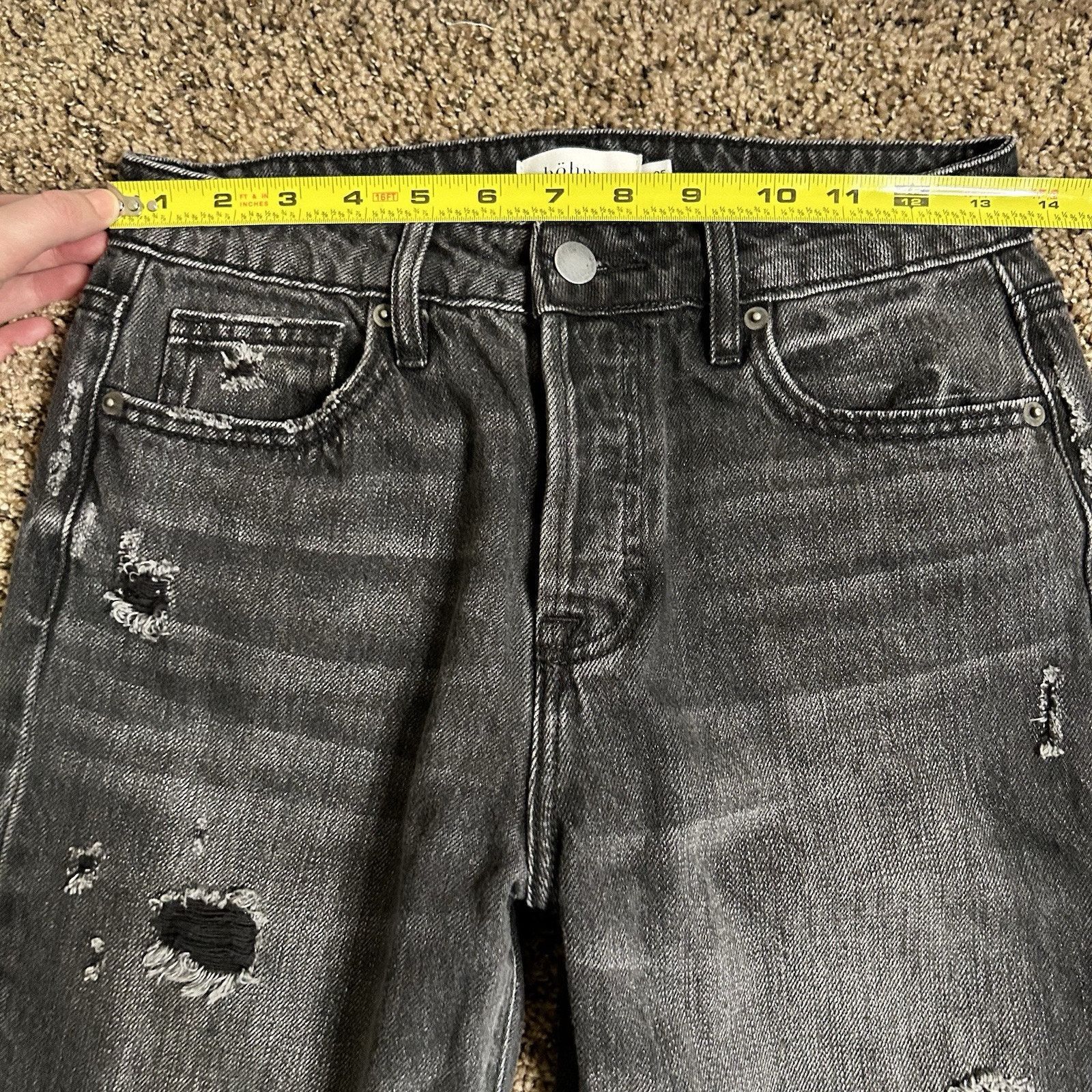 Other Bohme Distessed Fly Button Jeans Size 25 Size 25" / US 0 / IT 36 - 12 Thumbnail