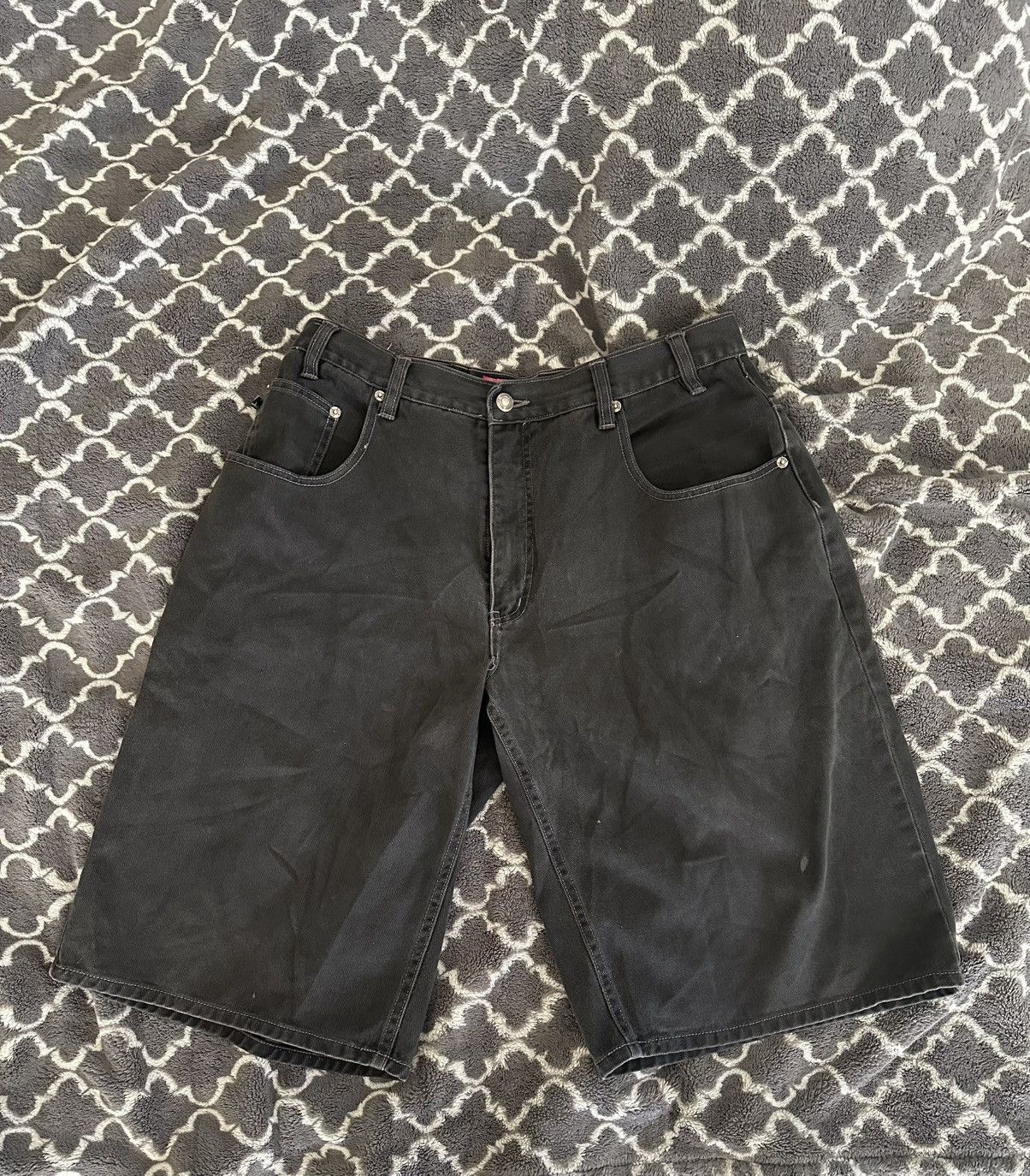 Vintage Vintage Bugle Boy Denim Jorts Size US 33 - 1 Thumbnail