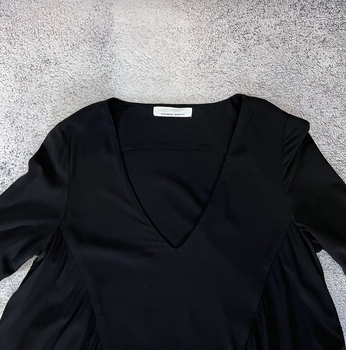 Other Liviana Conti Women Dress Viscose Black Size 40 Size S / US 4 / IT 40 - 5 Thumbnail