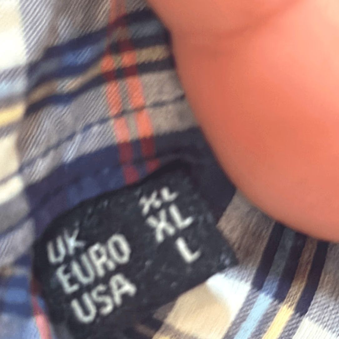 Barbour Barbour Button-Down Shirt Tailored Fit Blue Red Gingham Plaid XL Multicolor Men AW19/TRB Size US XL / EU 56 / 4 - 8 Thumbnail