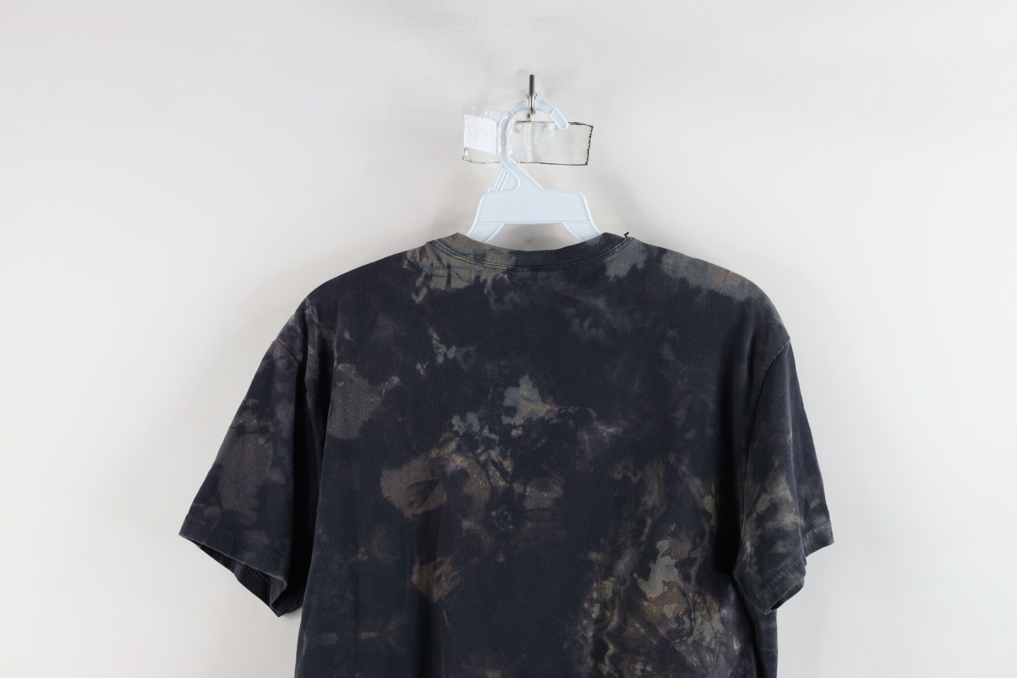 Nike × Vintage Vintage Nike Distressed Big Swoosh Acid Wash T-Shirt Size US M / EU 48-50 / 2 - 10 Thumbnail