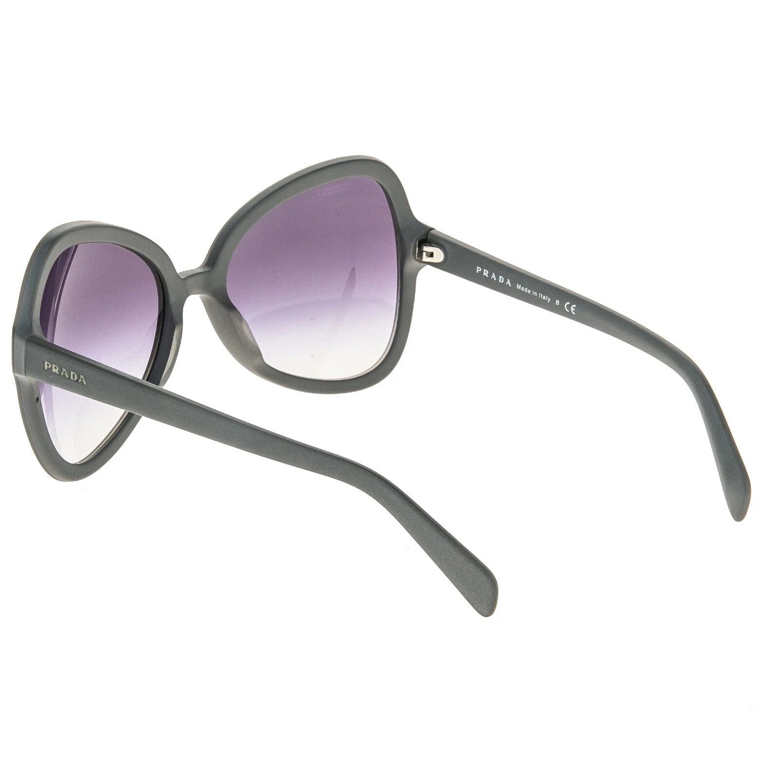Prada PRADA PR05SS SOFT POP 05S Triangle Matte Grey Violet 05SS Size ONE SIZE - 7 Thumbnail