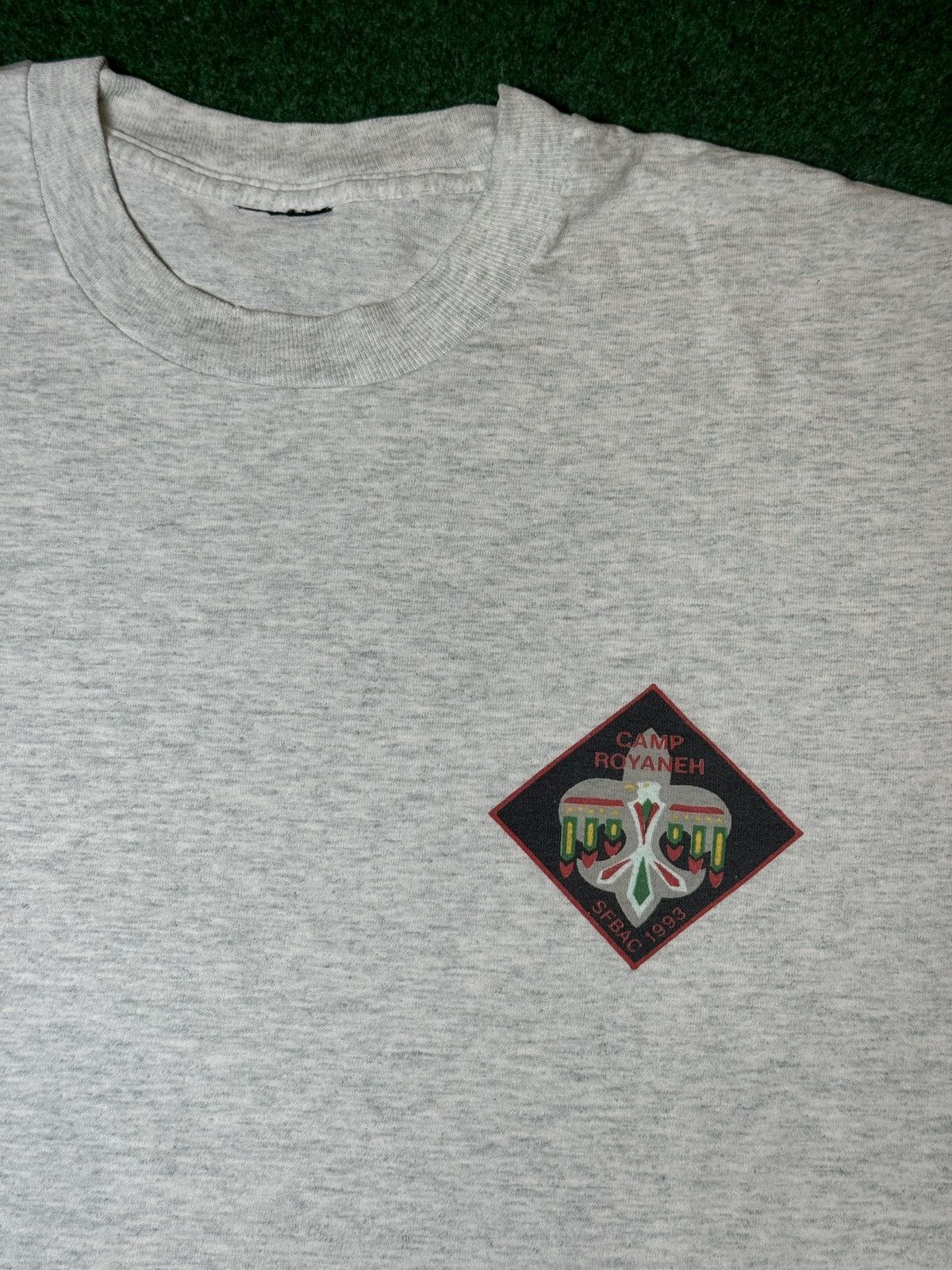Vintage 90s Camp Reyaneh Boy Scout Of America San Fransisco T Shirt Size US L / EU 52-54 / 3 - 2 Thumbnail