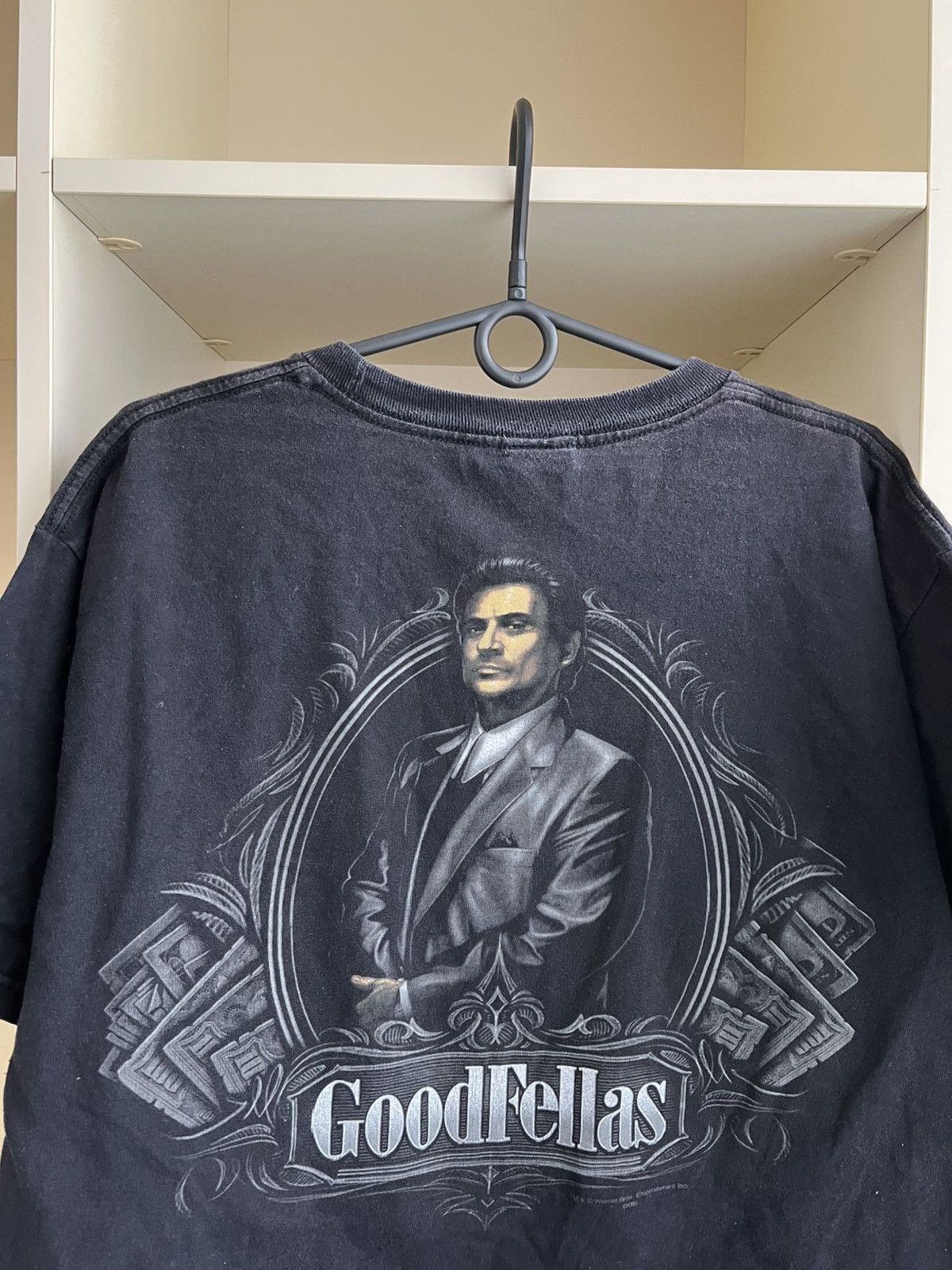 Vintage Vintage Good Fellas T-Shirt Movie Warner Bros Size US XL / EU 56 / 4 - 6 Thumbnail