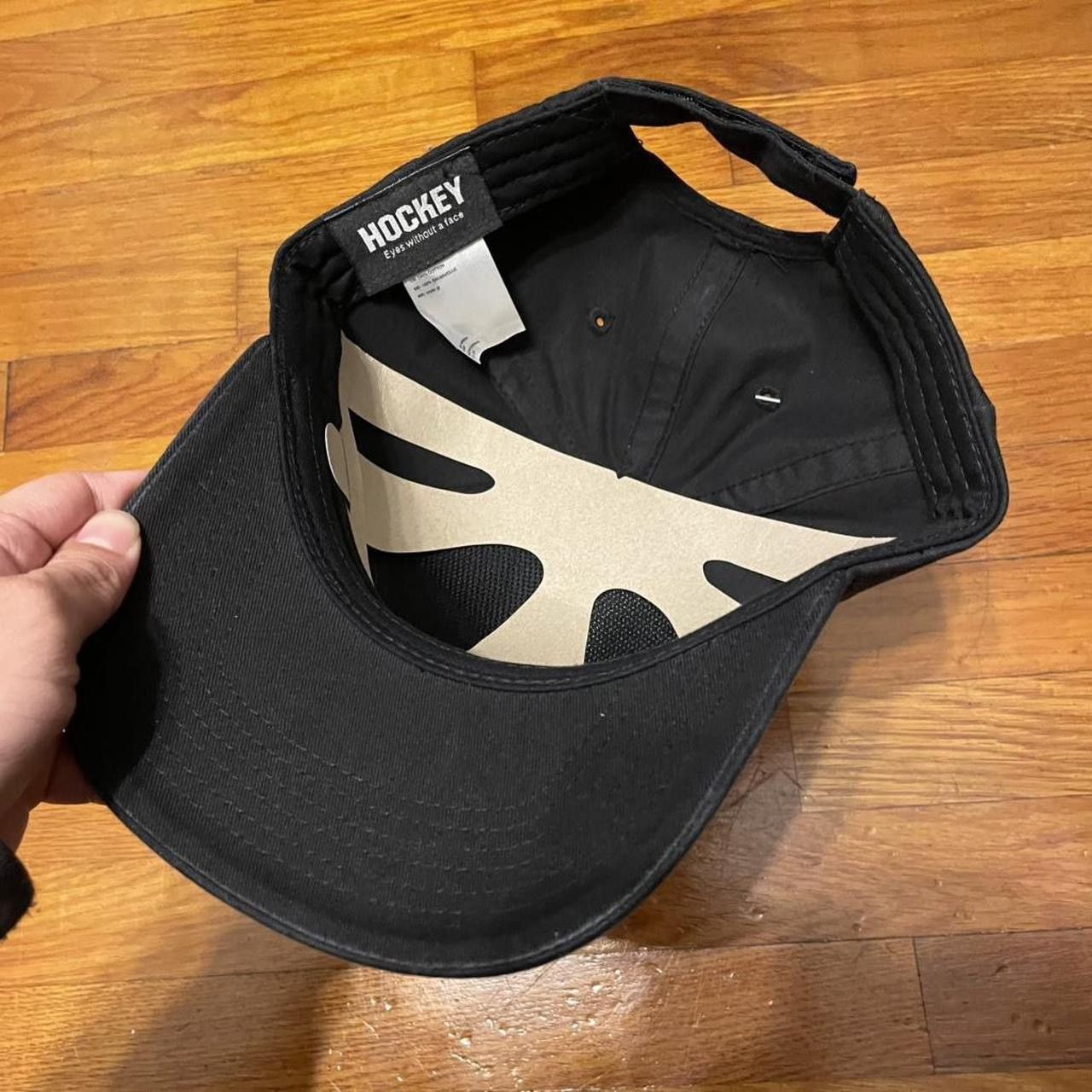 Fucking Awesome Hockey FA Fucking Awesome Skateboards Embossed Hat Black Size ONE SIZE - 3 Thumbnail