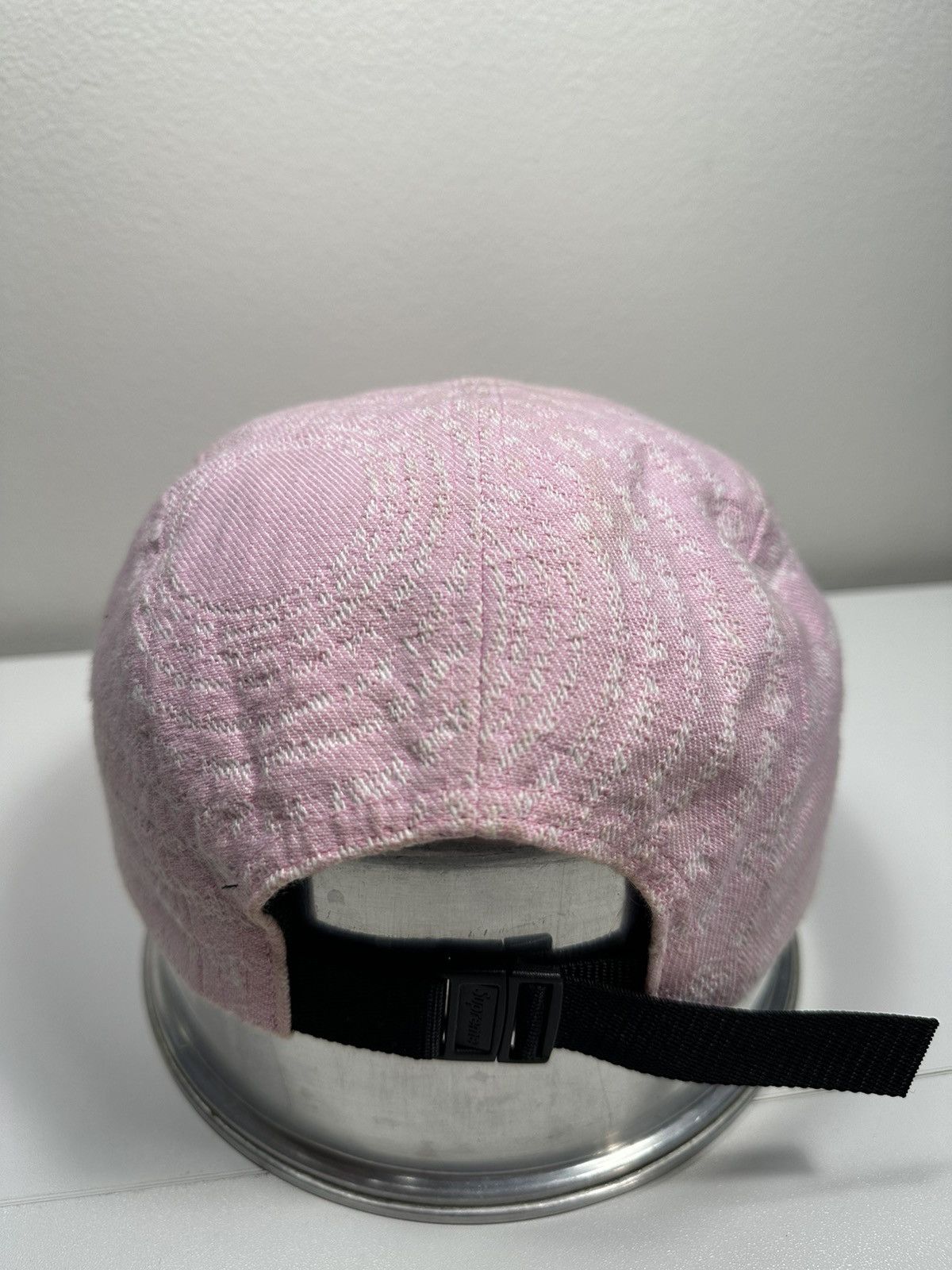 Supreme Supreme Circles Jacquard Denim Camp Cap Hat Size ONE SIZE - 5 Thumbnail