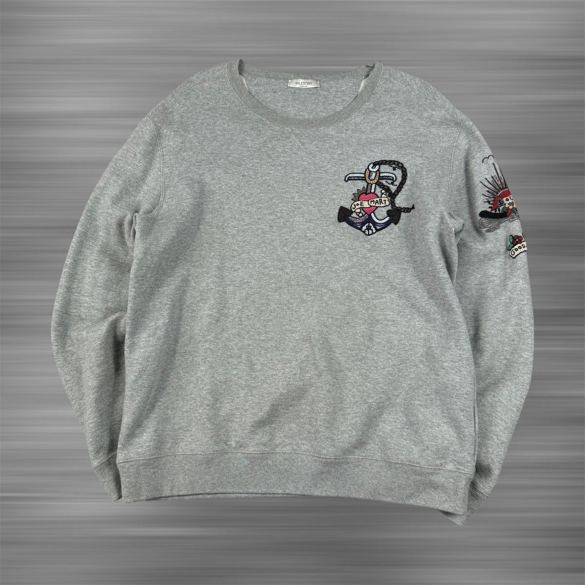 Valentino Valentino Garavani embroidered sweatshirt Size US L / EU 52-54 / 3 - 1 Thumbnail