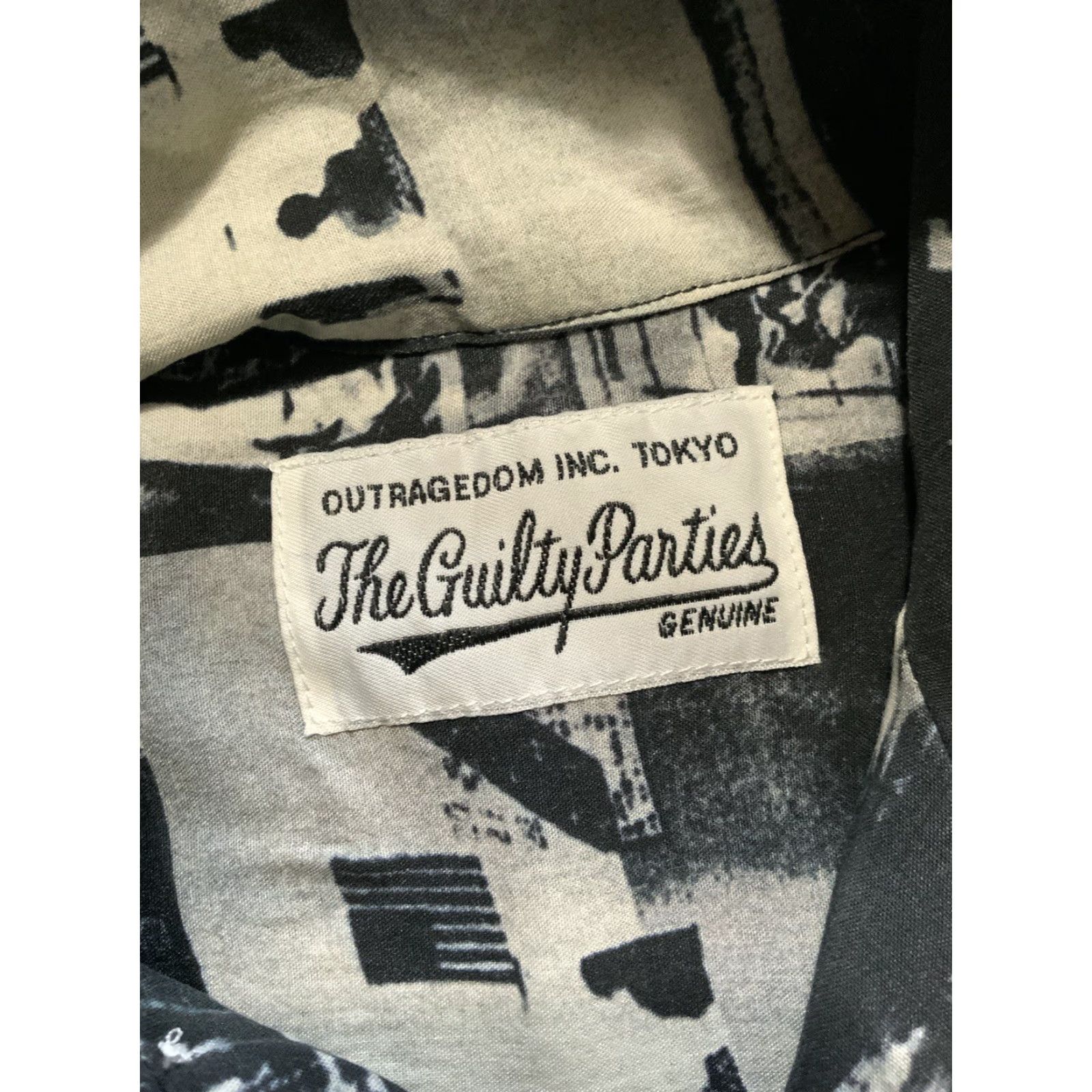 Wacko Maria VINTAGE Wacko Maria X The Guilty Parties Paradise Tokyo Daido Moriyama Button Shirt Sz.S Size US S / EU 44-46 / 1 - 5 Thumbnail