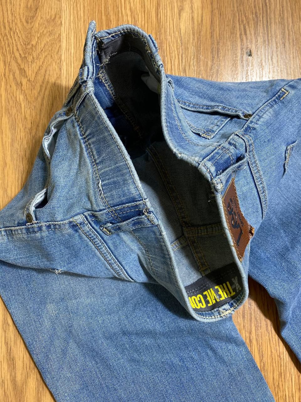 Lee × Vintage Vintage Lee Faded Blue Denim Size US 32 / EU 48 - 8 Thumbnail