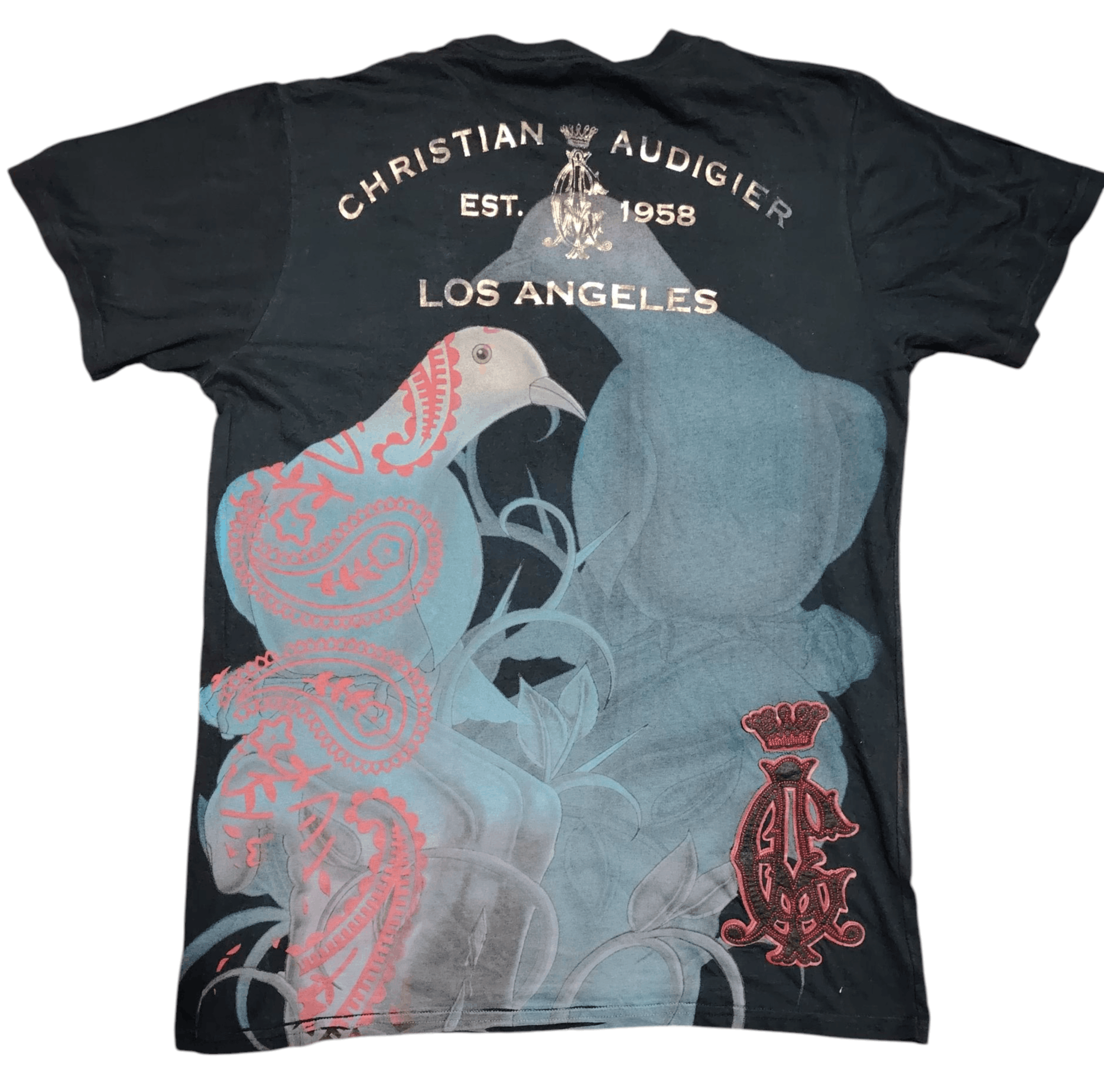 Christian Audigier Christian Audigier Bird t shirt Size US L / EU 52-54 / 3 - 2 Thumbnail