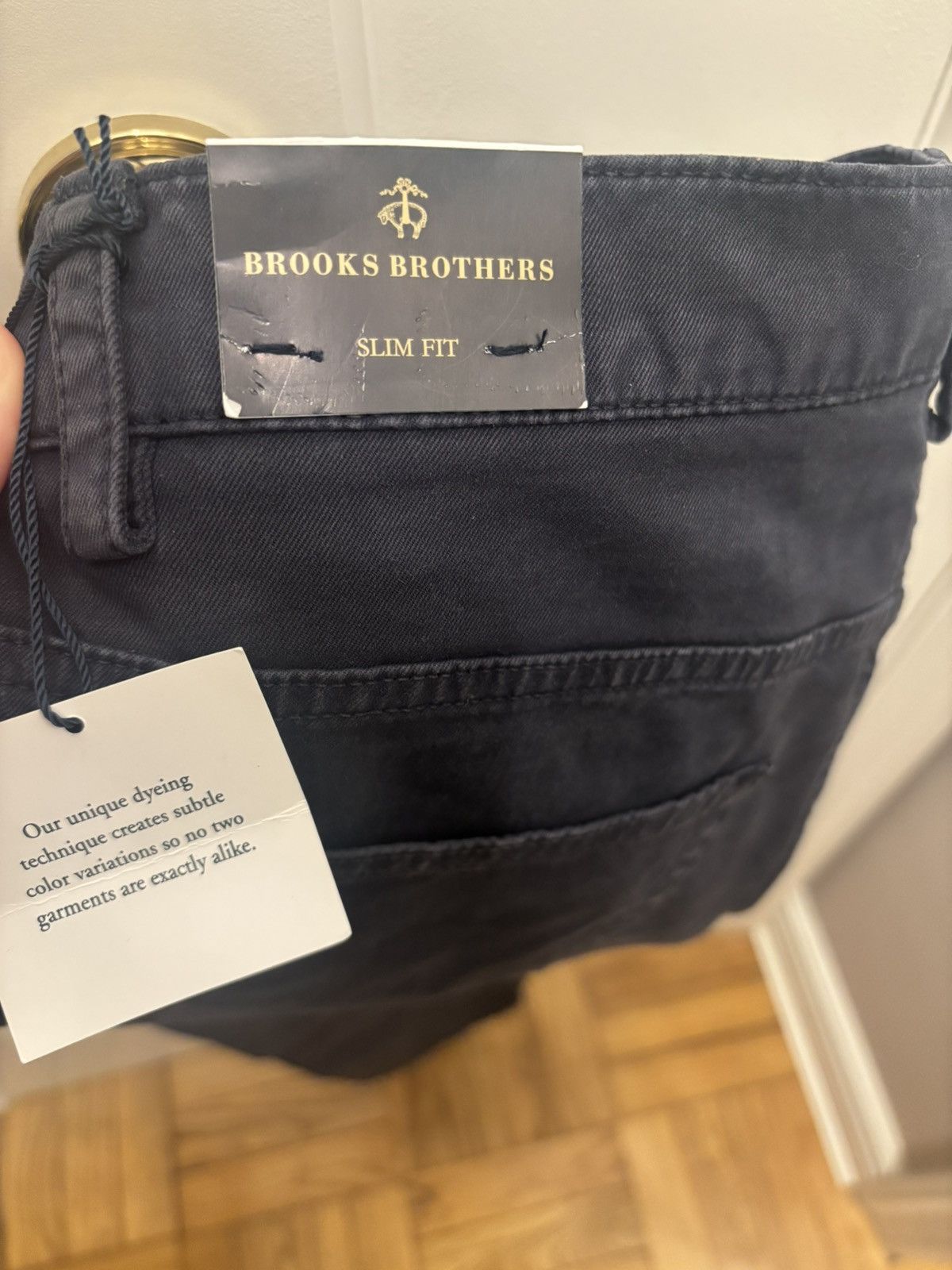 Brooks Brothers Navy Chinos Size US 32 / EU 48 - 4 Thumbnail