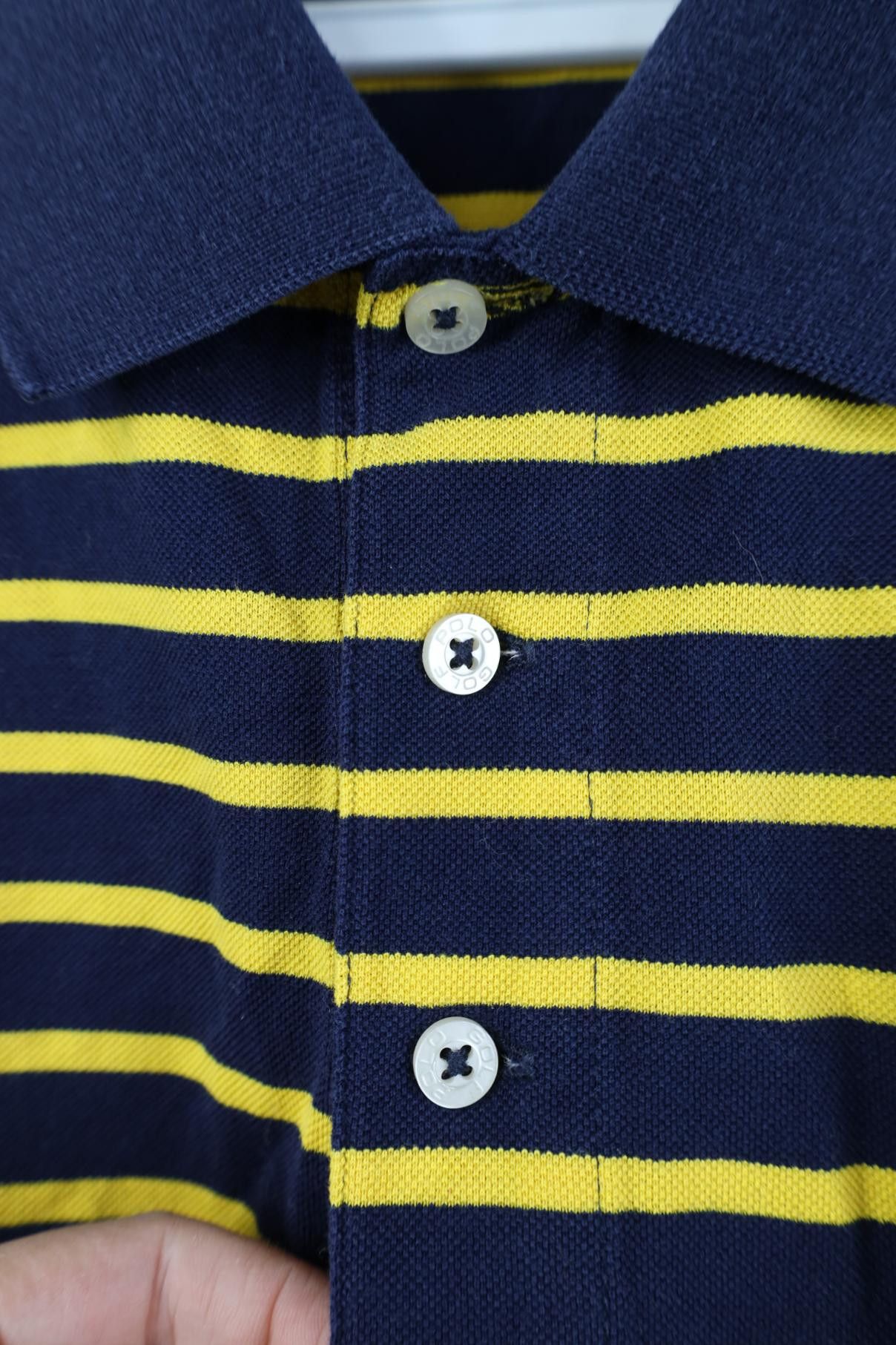Polo Ralph Lauren Vintage Polo Golf Ralph Lauren Knit Golf Polo Shirt Blue Size US XL / EU 56 / 4 - 5 Thumbnail