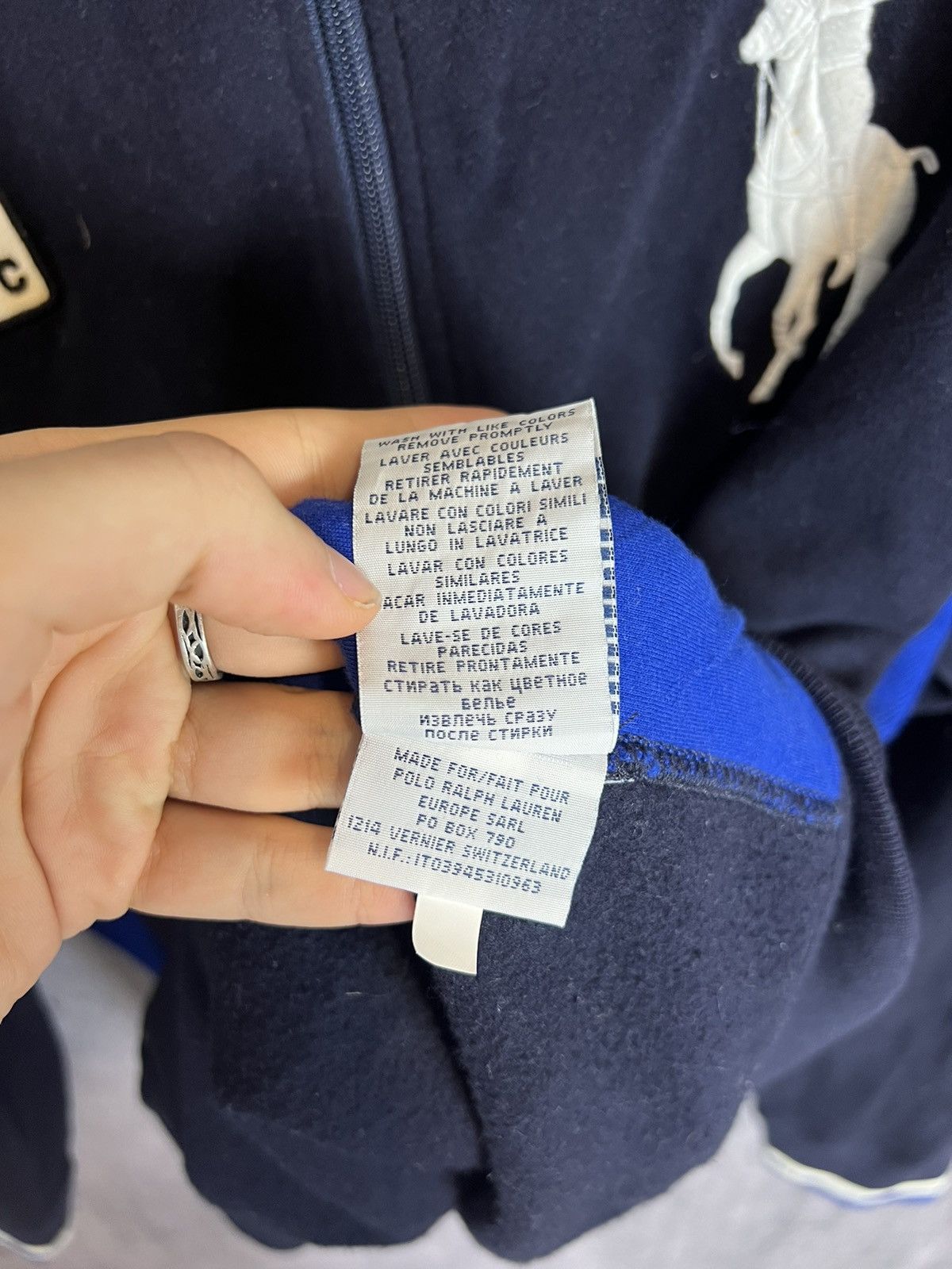 Polo Ralph Lauren × Vintage Polo Ralph Lauren Norway zip sweatshirt Size US XL / EU 56 / 4 - 7 Thumbnail