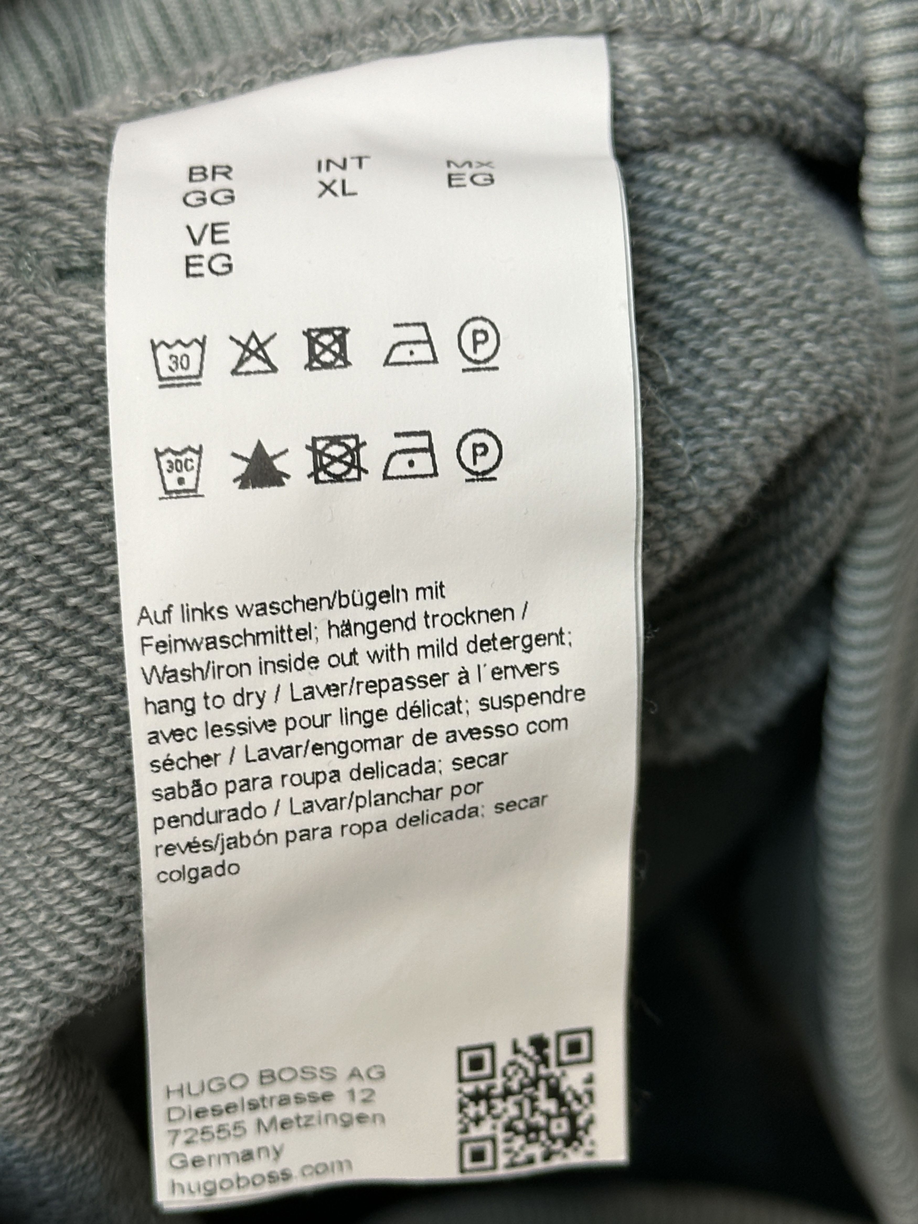 Hugo HUGO Men's Doak D Solid Drawstring Light Green Joggers Size US 42 / EU 58 - 4 Thumbnail