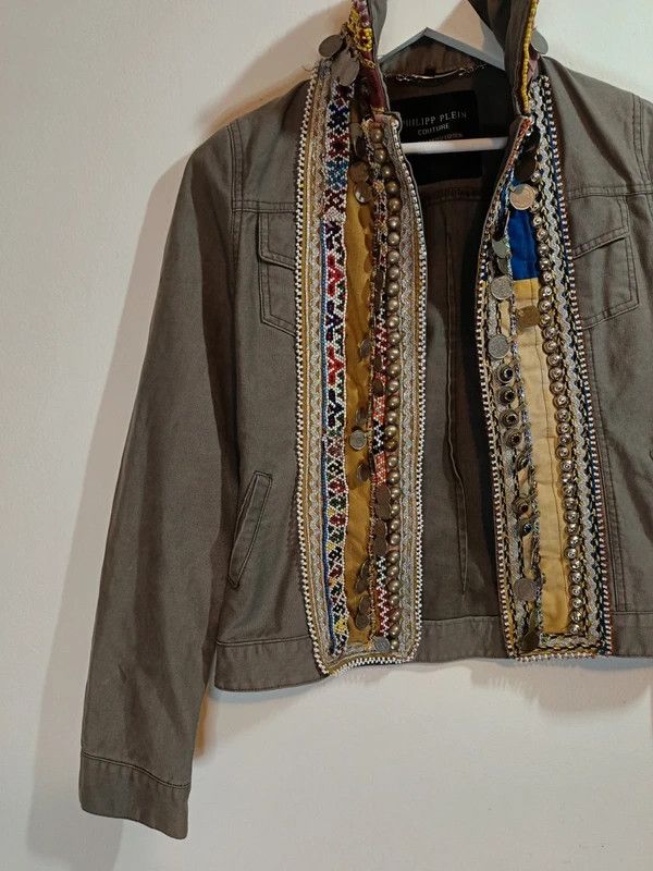 Philipp Plein Philipp Plein Vintage denim jacket limited edition Size US S / EU 44-46 / 1 - 5 Thumbnail
