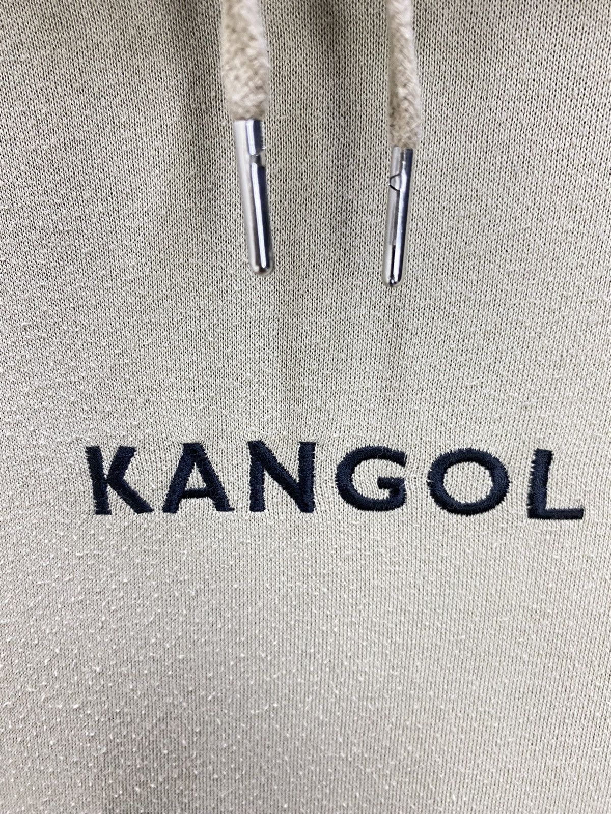 Kangol Vintage Kangol Hoodie Center Logo Beige Size Large Size US L / EU 52-54 / 3 - 6 Thumbnail