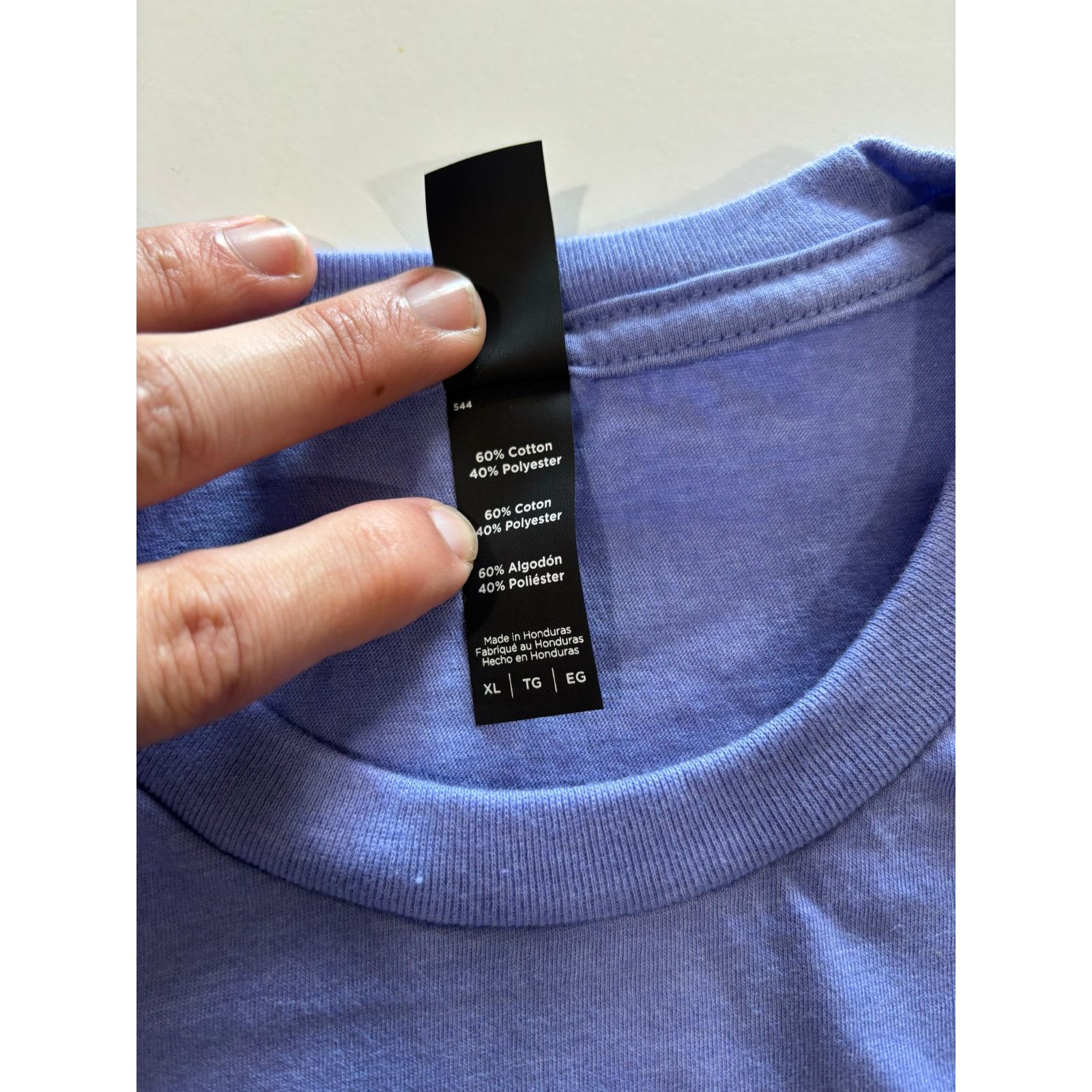 Other Periwinkle Passive Aggressive Club TShirt Sarcastic Tee Size XL / US 12-14 / IT 48-50 - 4 Thumbnail