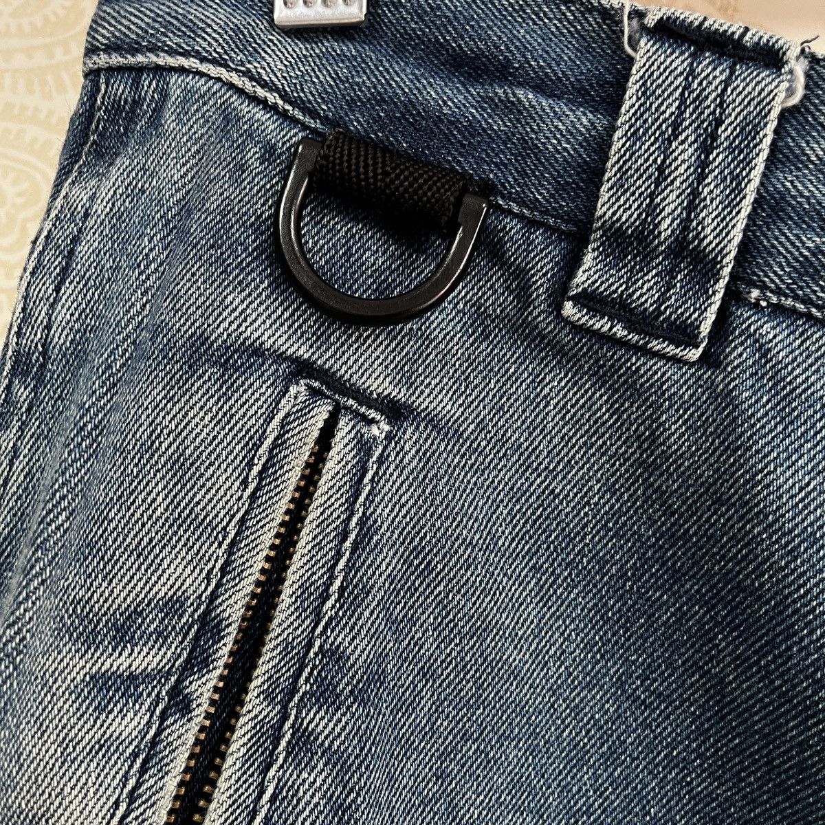 Harley Davidson × Vintage Harley Davidson Double Knee Denim Jeans Size US 35 - 11 Thumbnail