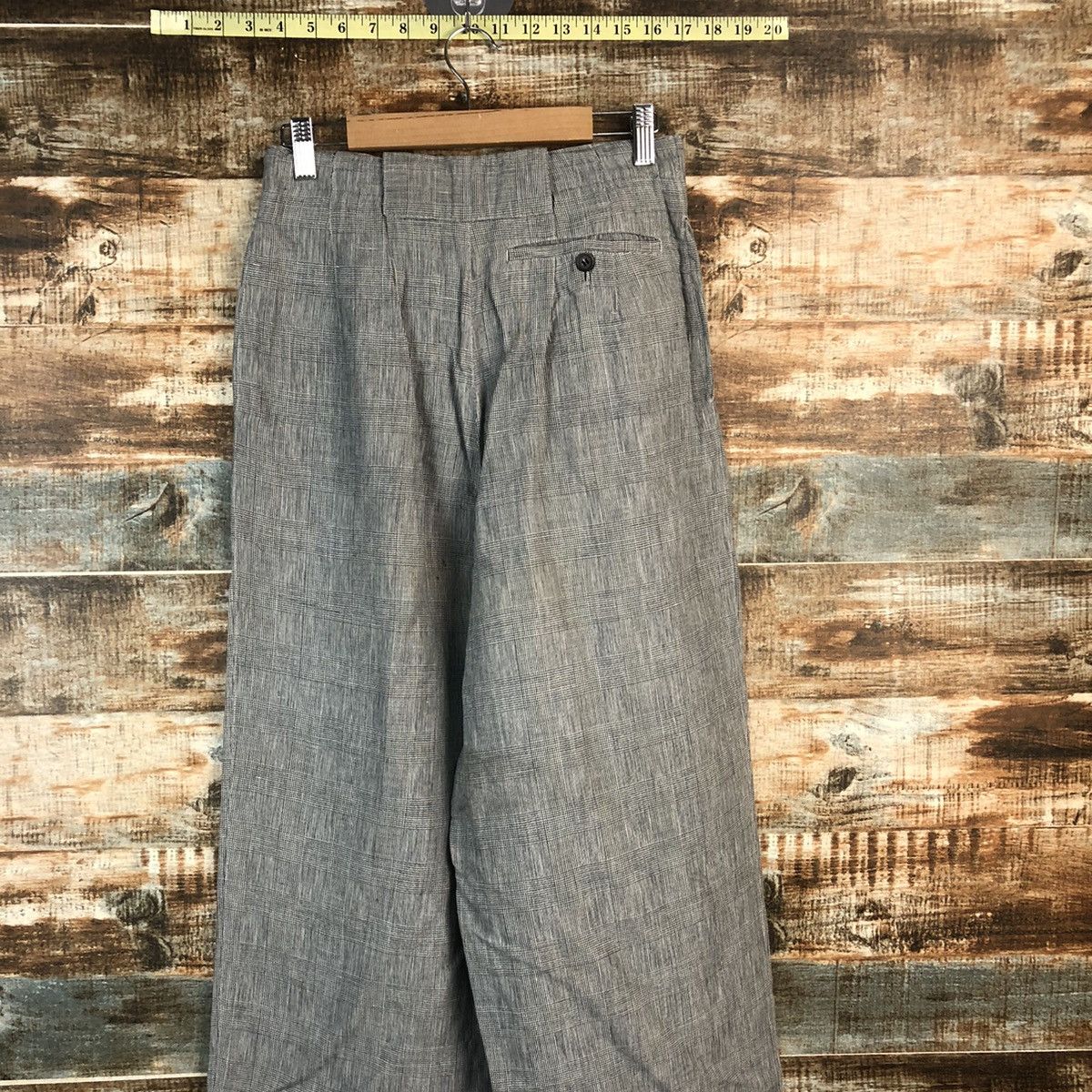 Issey Miyake DL Issey Miyaki Japan Gray palazo Pants #C639 Size 25" / US 0 / IT 36 - 14 Thumbnail