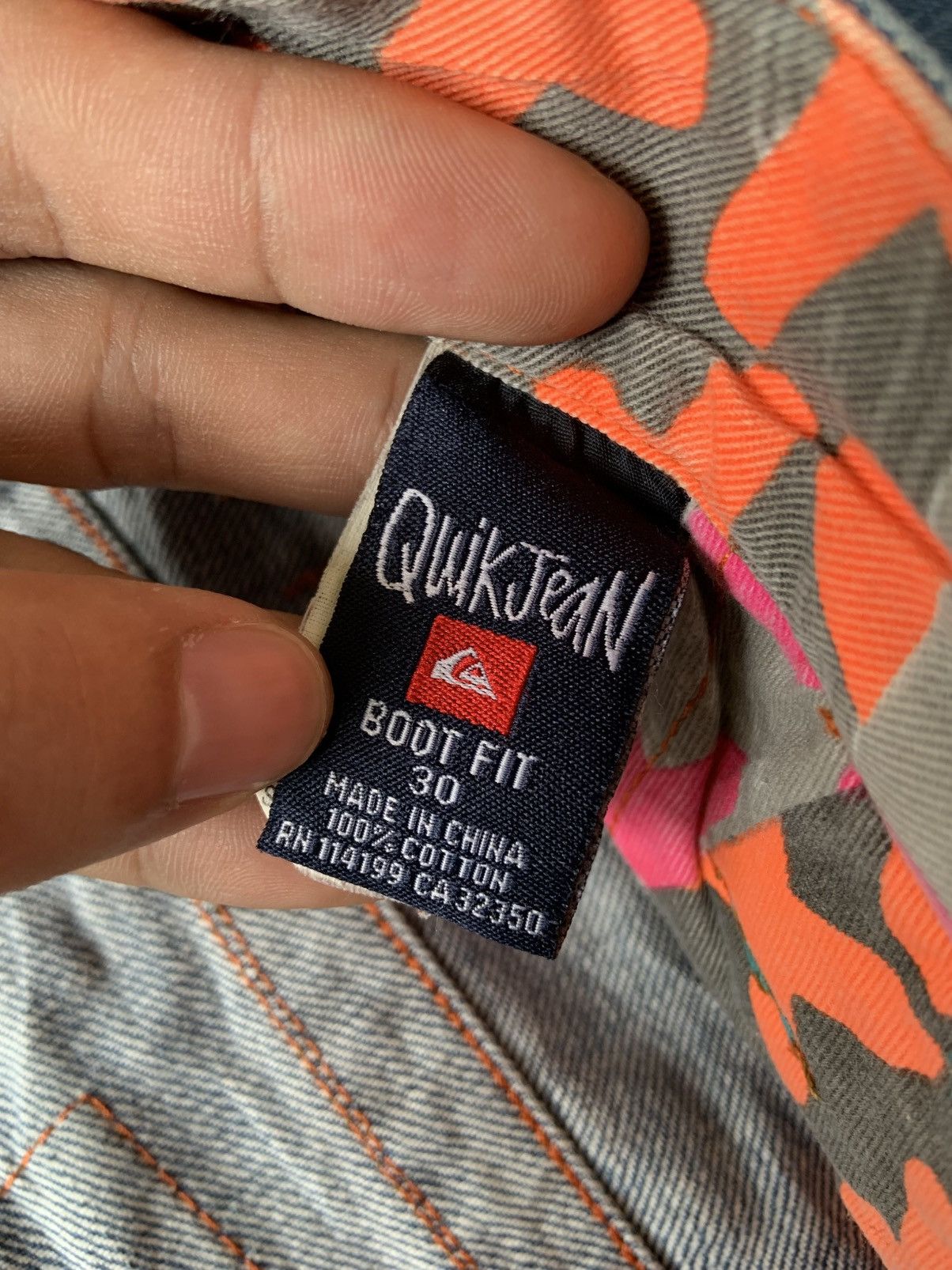 Quiksilver × Vintage QuikJean Size US 30 / EU 46 - 5 Thumbnail