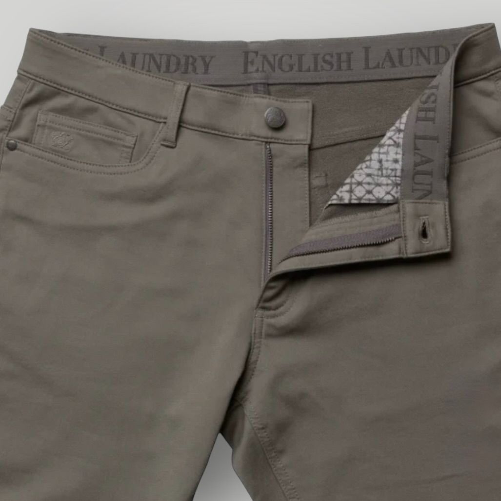 English Laundry English Laundry Men's 5-Pocket Chino Pants 30x29 Size US 30 / EU 46 - 5 Thumbnail