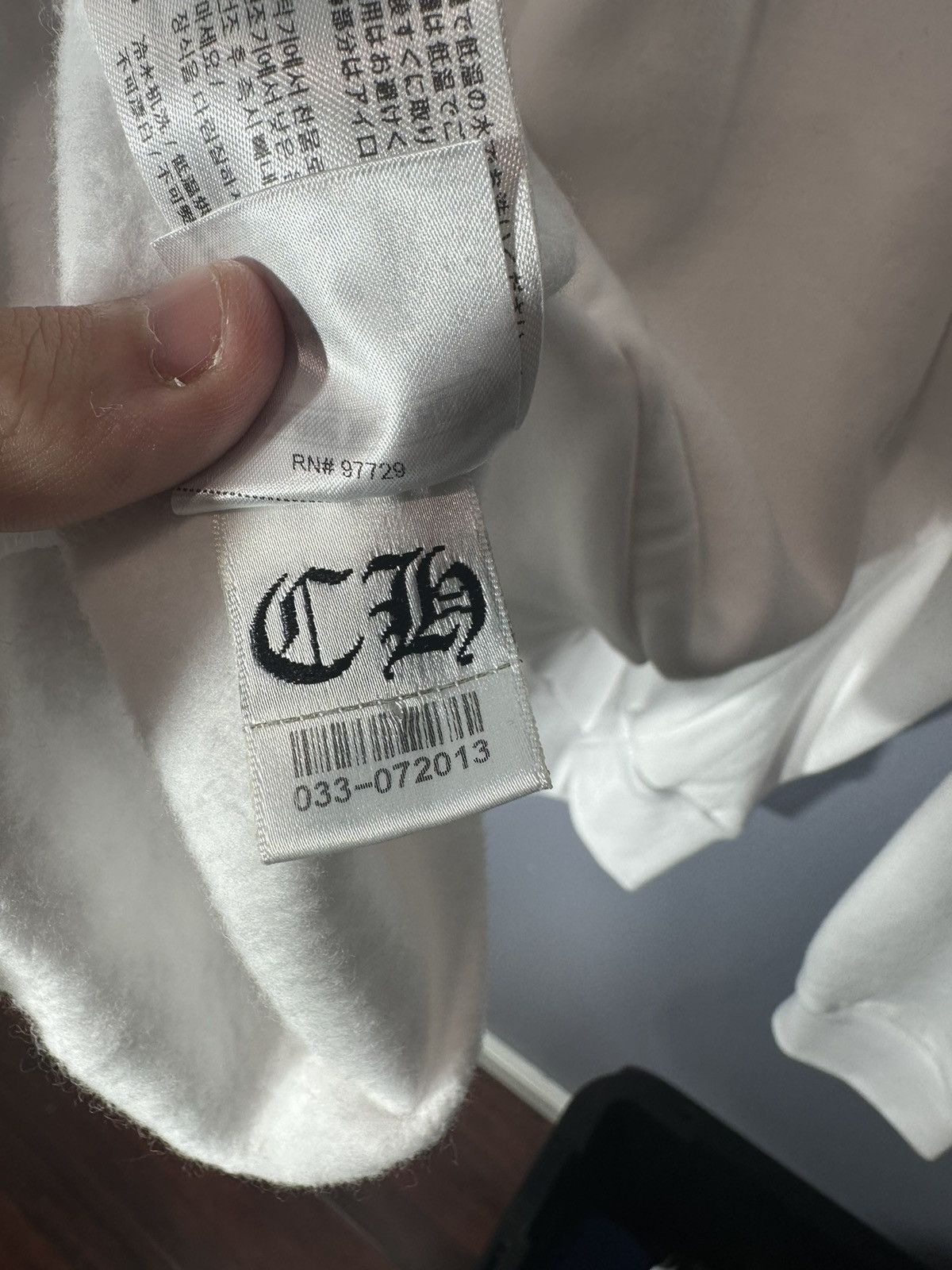 Chrome Hearts Chrome hearts white/yellow cross hoodie Size US XL / EU 56 / 4 - 4 Thumbnail