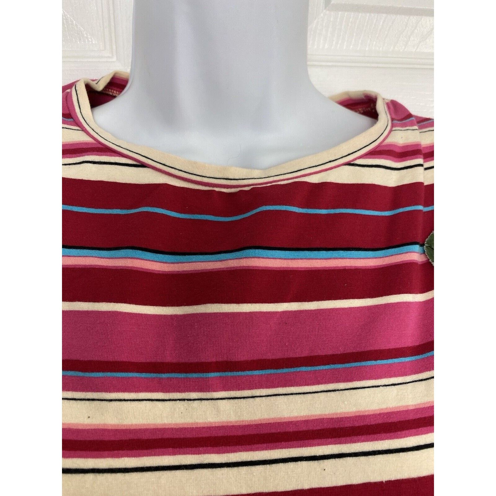 Cynthia Rowley VTG 90s Cynthia Rowley Striped Skirt Shirt Sleeveless Set Size 27" / US 4 / IT 40 - 5 Thumbnail
