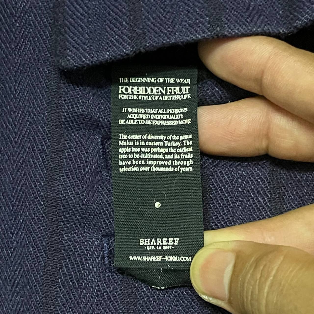 SHAREEF Archive 2007 Shareef Forbidden Fruit Wool Long Coat Size US M / EU 48-50 / 2 - 7 Thumbnail