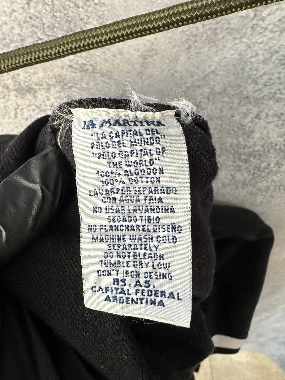 La Martina La Martina Buenos Aires Polo T-Shirt Embroidered Cotton Size US XL / EU 56 / 4 - 11 Thumbnail