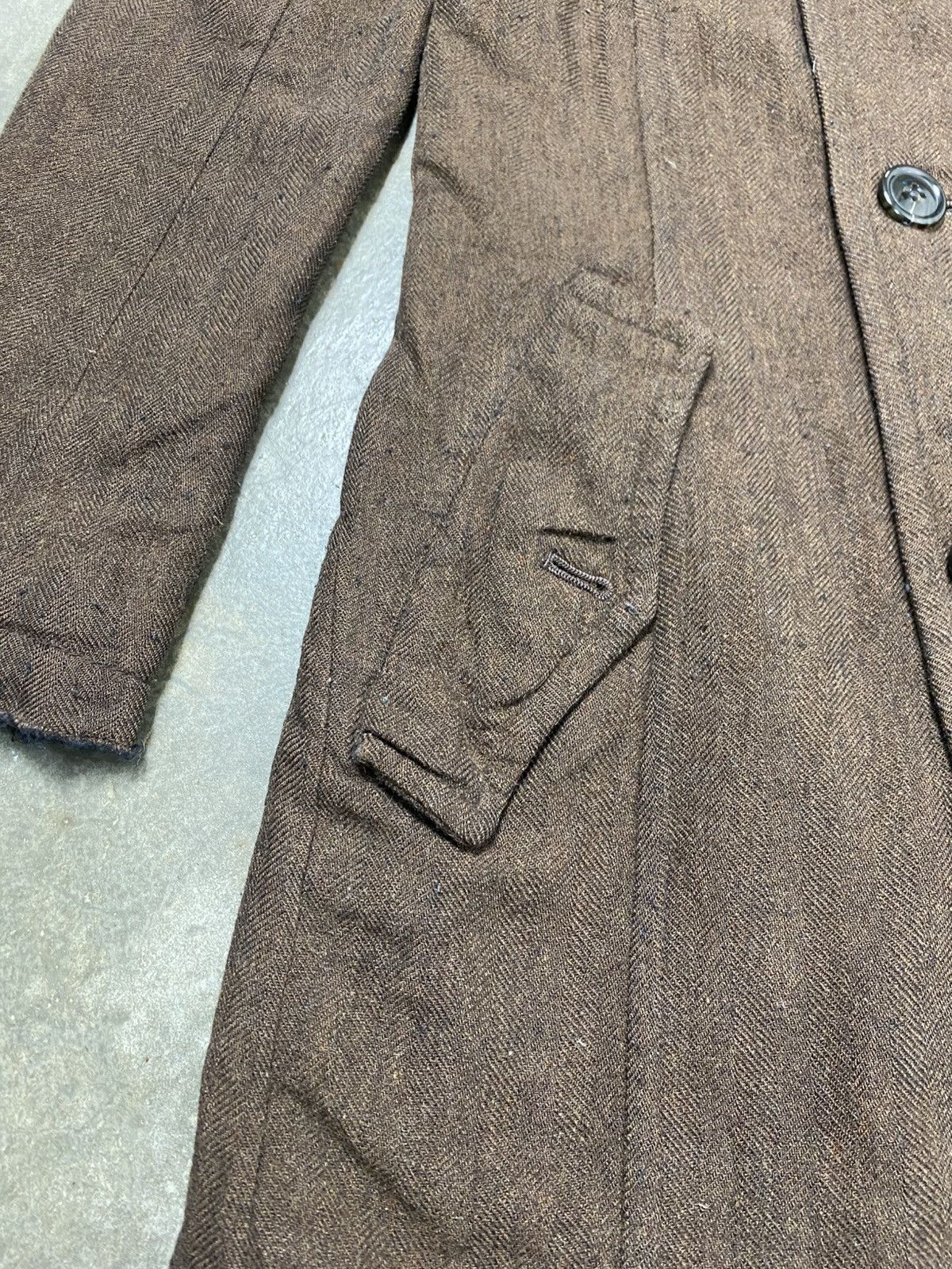 Issey Miyake Sunao Kuwahara Double Breasted Wool Jacket Size S / US 4 / IT 40 - 9 Thumbnail
