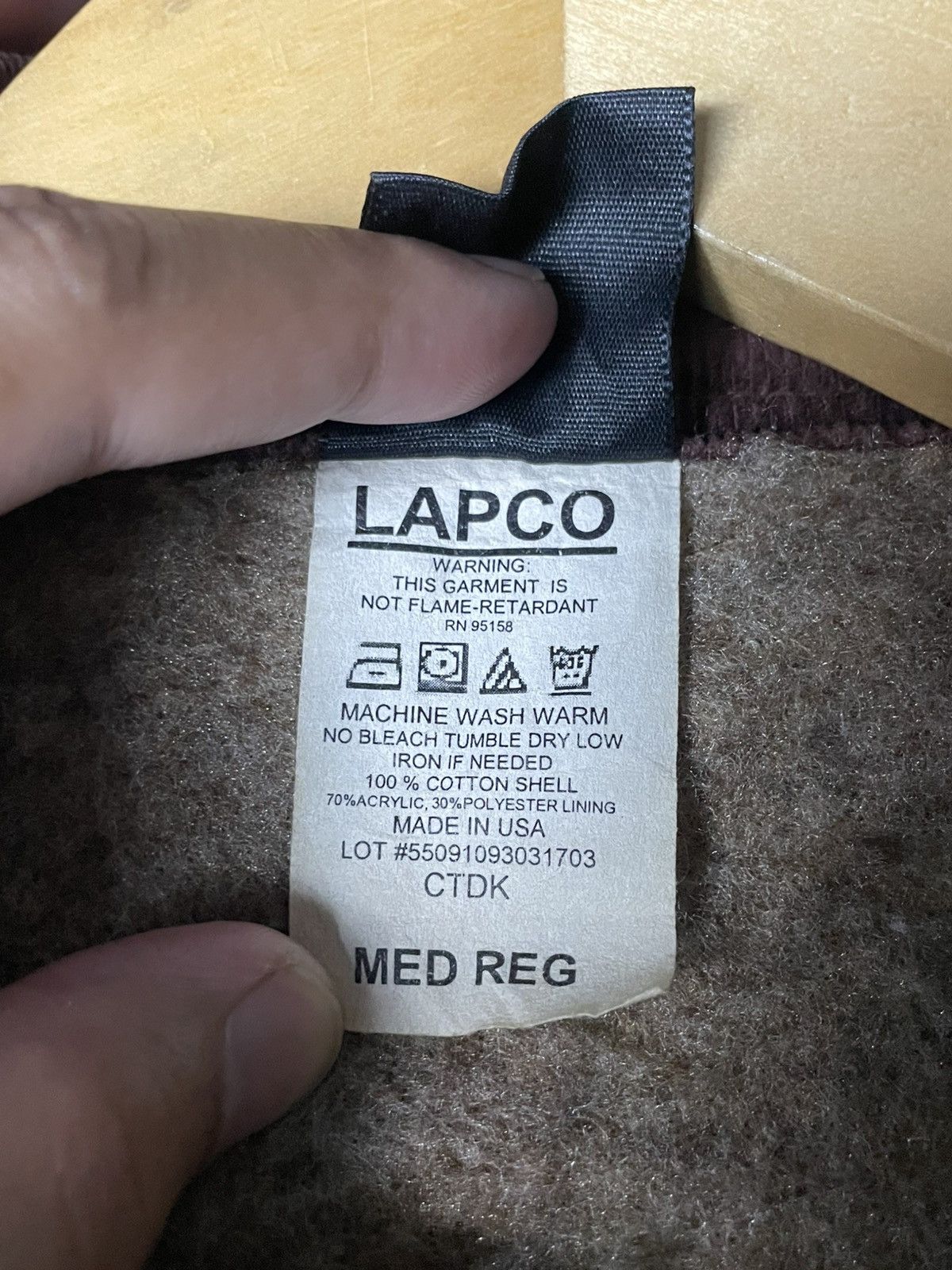 Japanese Brand Vintage LAPCO Workwear Chore Jacket (144) Size US M / EU 48-50 / 2 - 10 Thumbnail