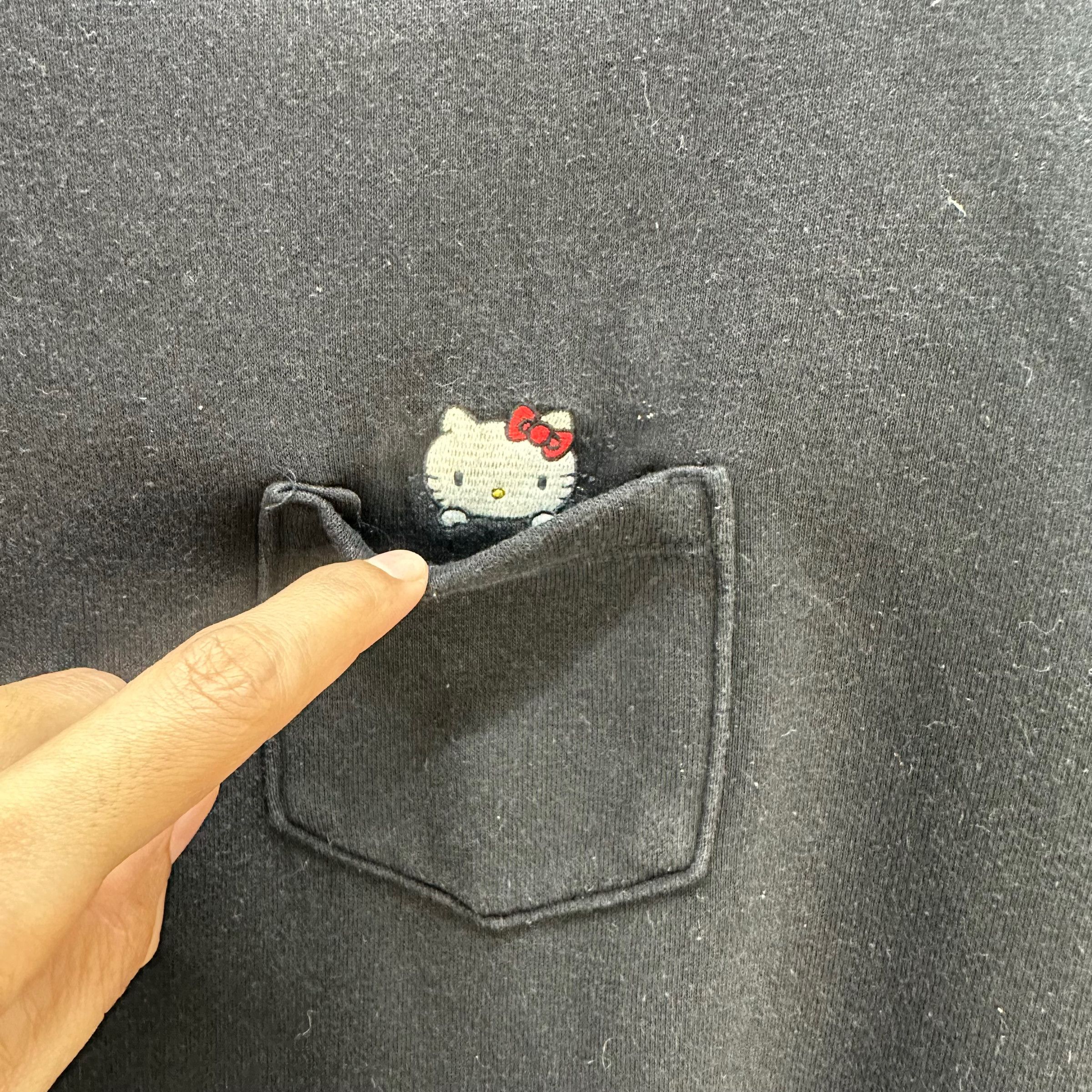 Anime HELLO KITTY SINGLE POCKET SWEATSHIRTS #7505-149 Size S / US 4 / IT 40 - 4 Thumbnail